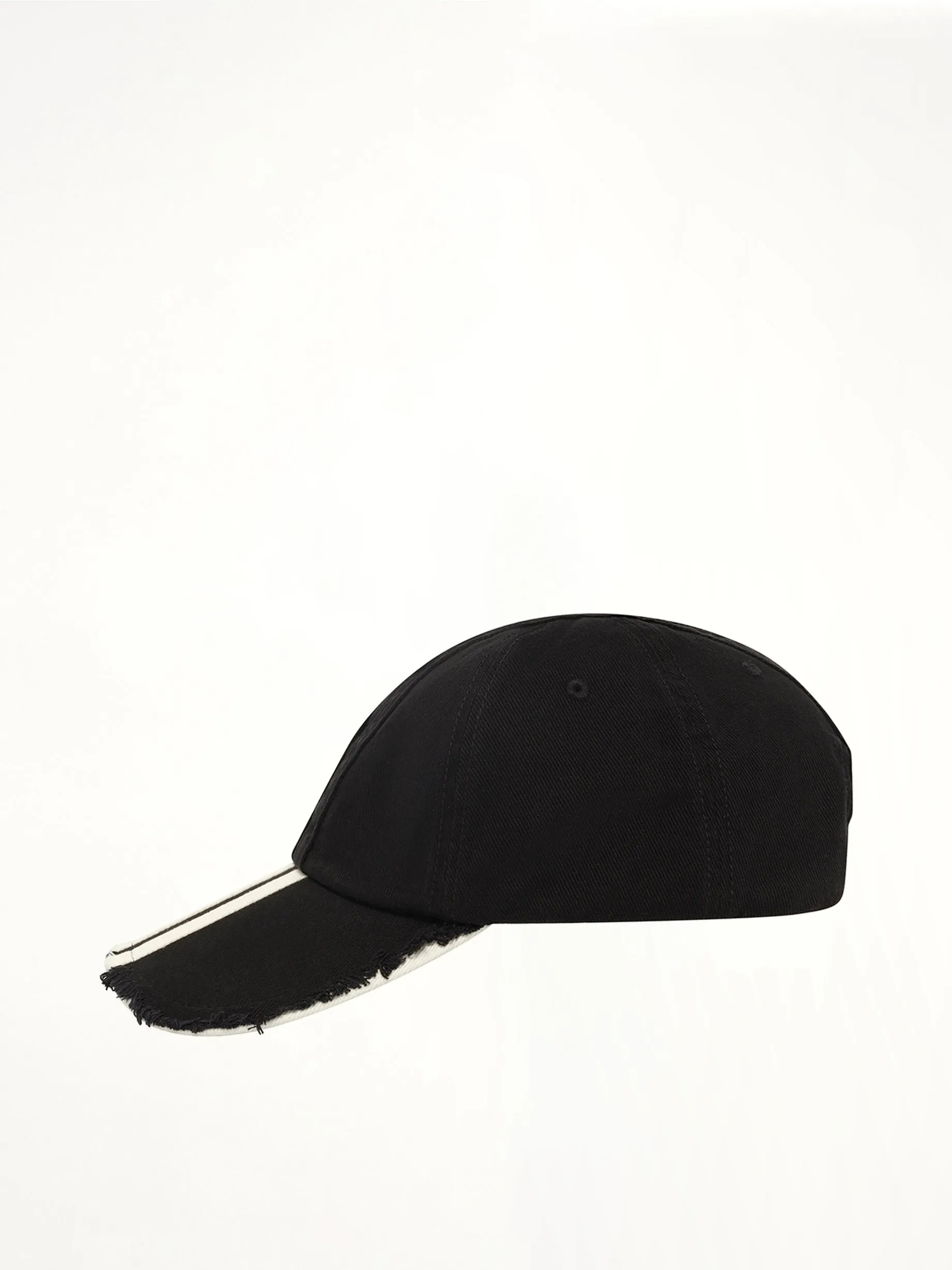 Y-3 Stripes Cap in Black sold by MARAIS product image thumbnail 2