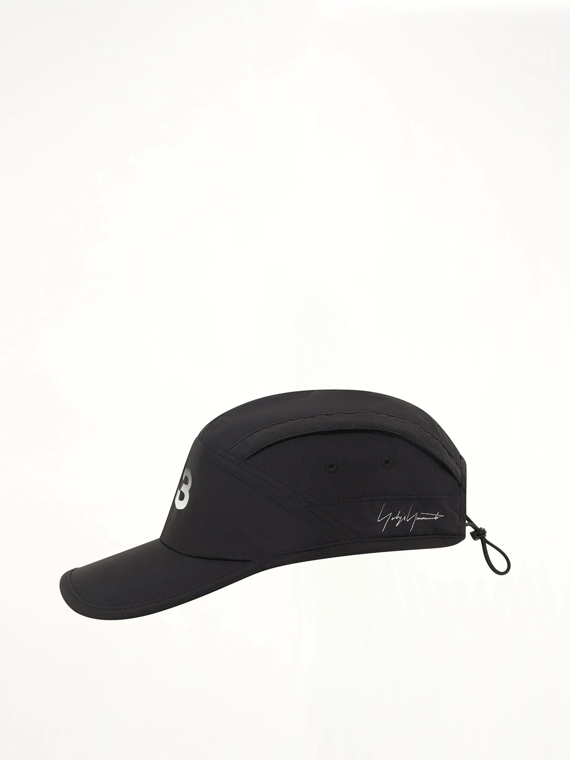 Y-3 Run Cap in Black sold by MARAIS product image thumbnail 2