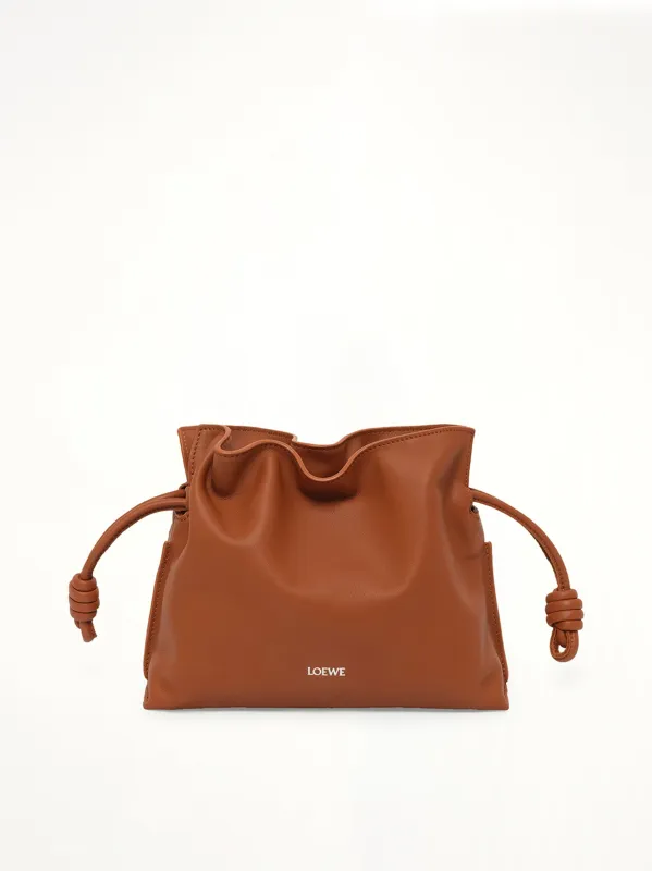 Flamenco Clutch Mini in Squirrel sold by MARAIS