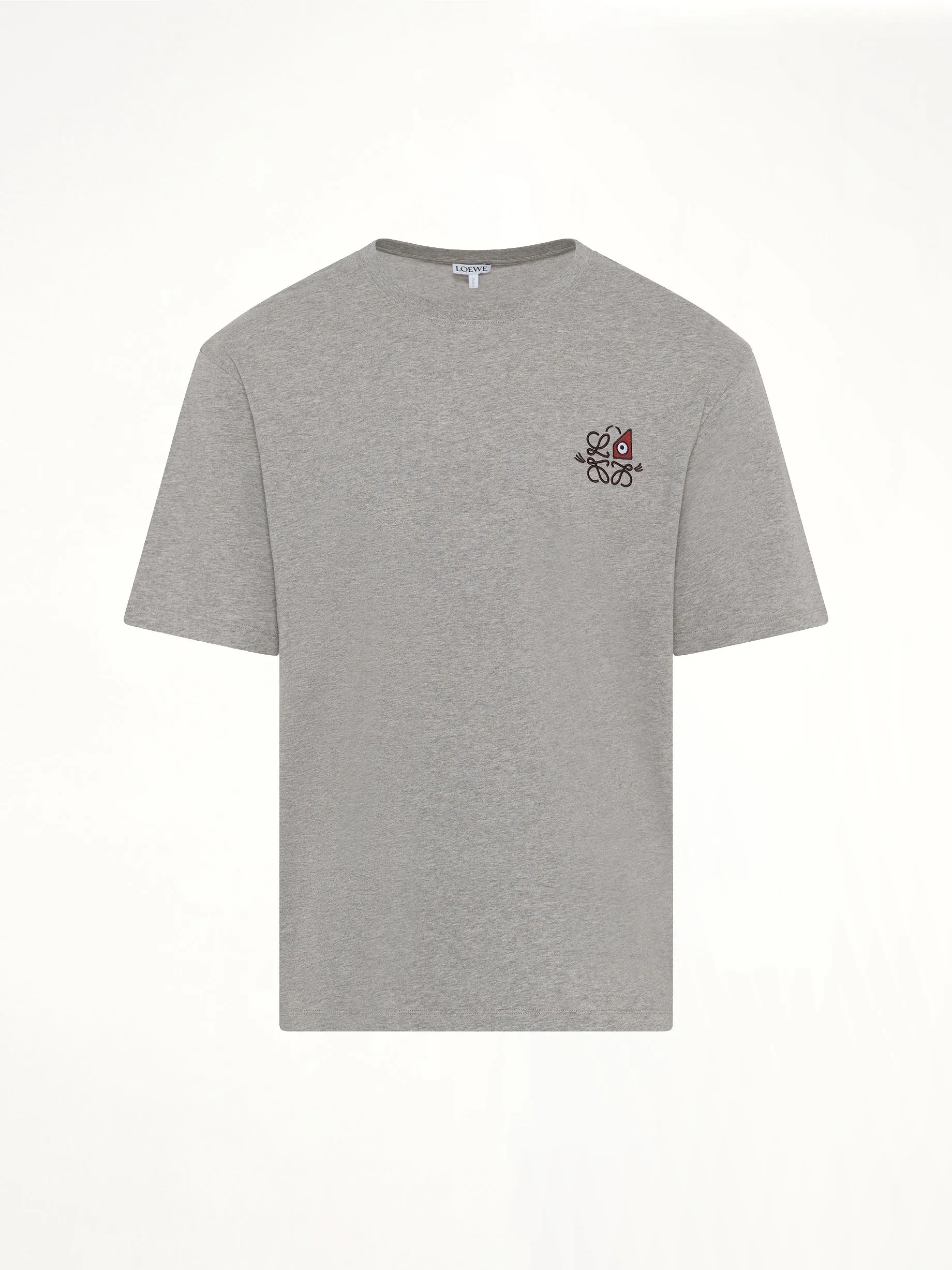 Loose Fit T-Shirt in Grey Melange sold by MARAIS product image thumbnail 2