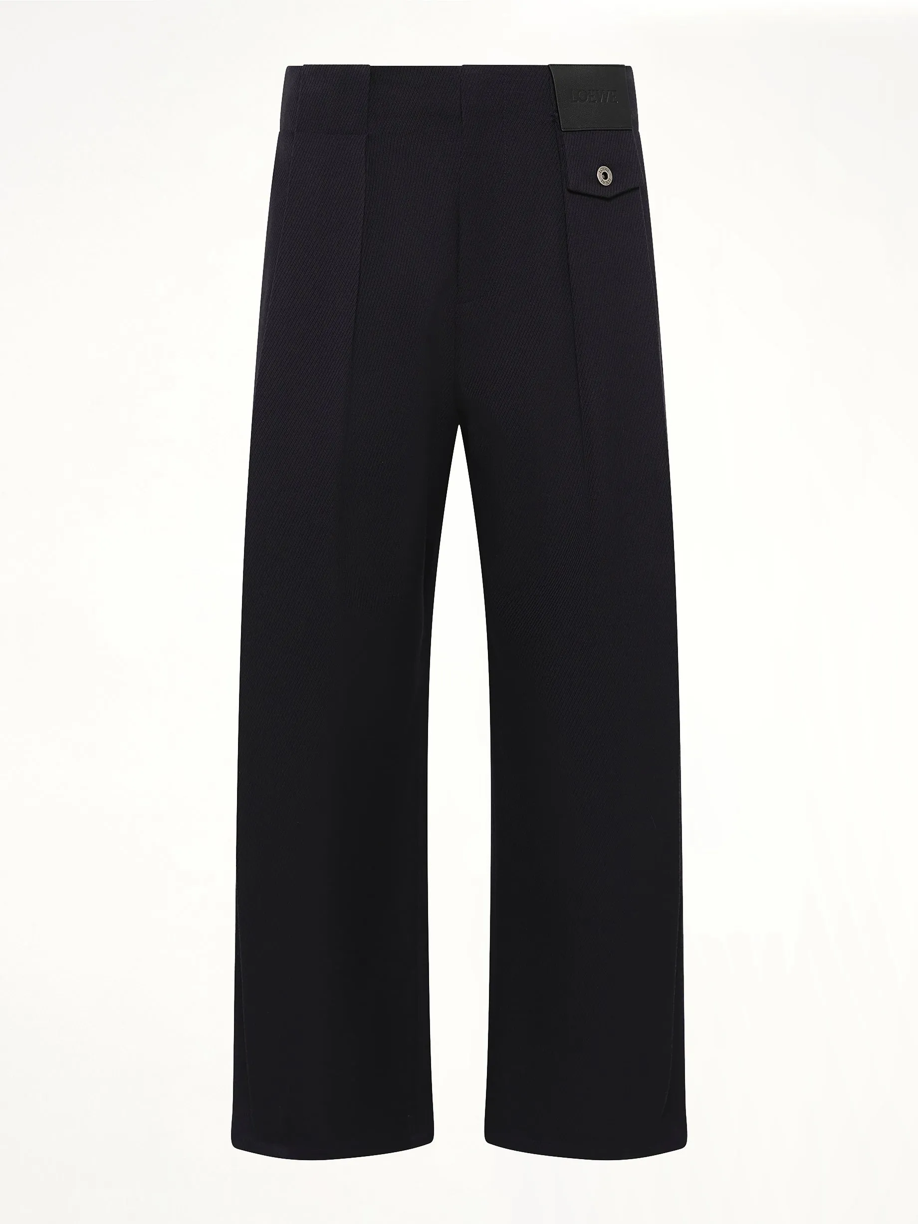 Belted Trouser AF in Dark Navy Blue sold by MARAIS product image thumbnail 2
