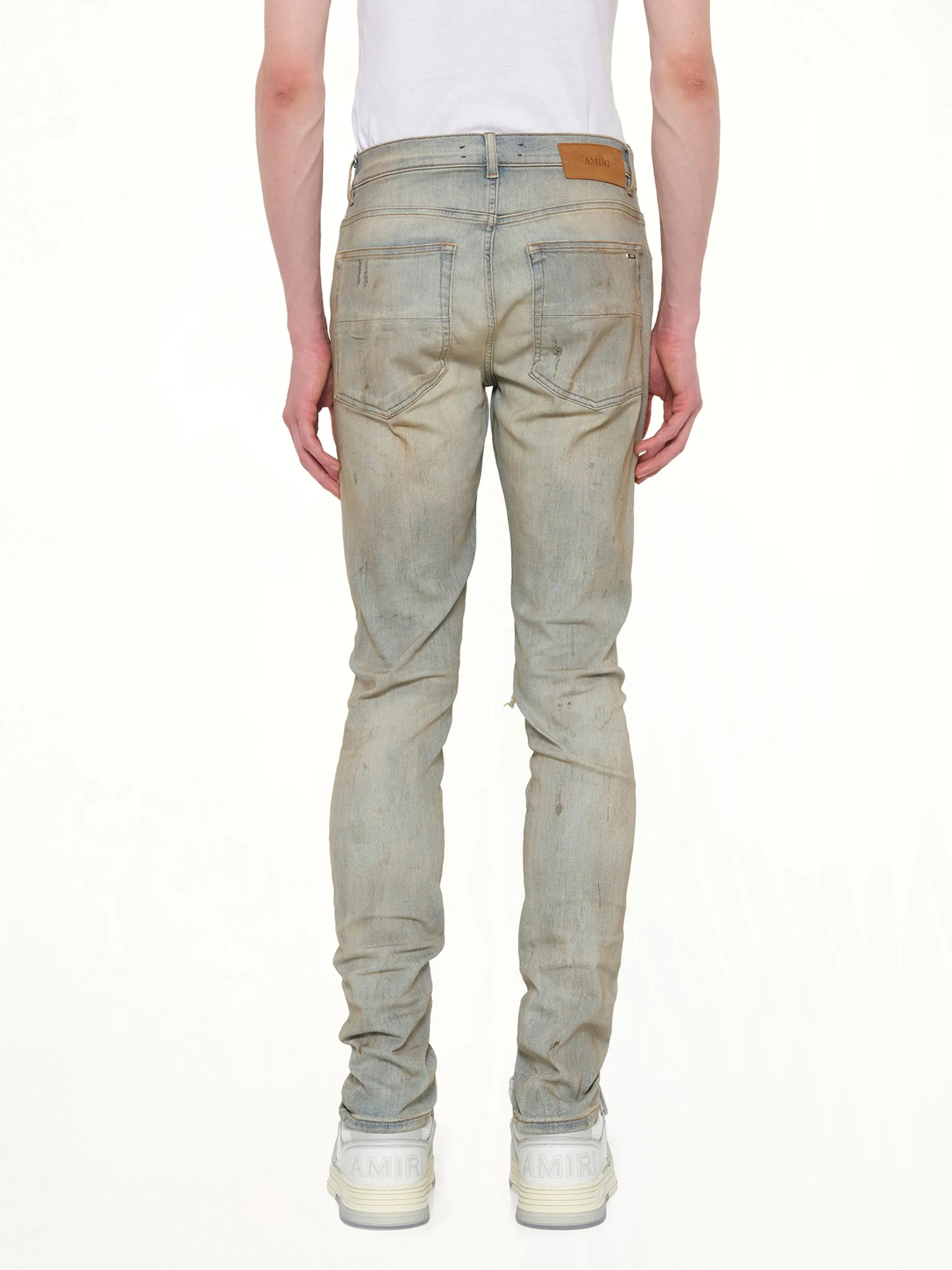 Suede MX1 Jeans in Perfect Antique Indigo sold by MARAIS product image thumbnail 5