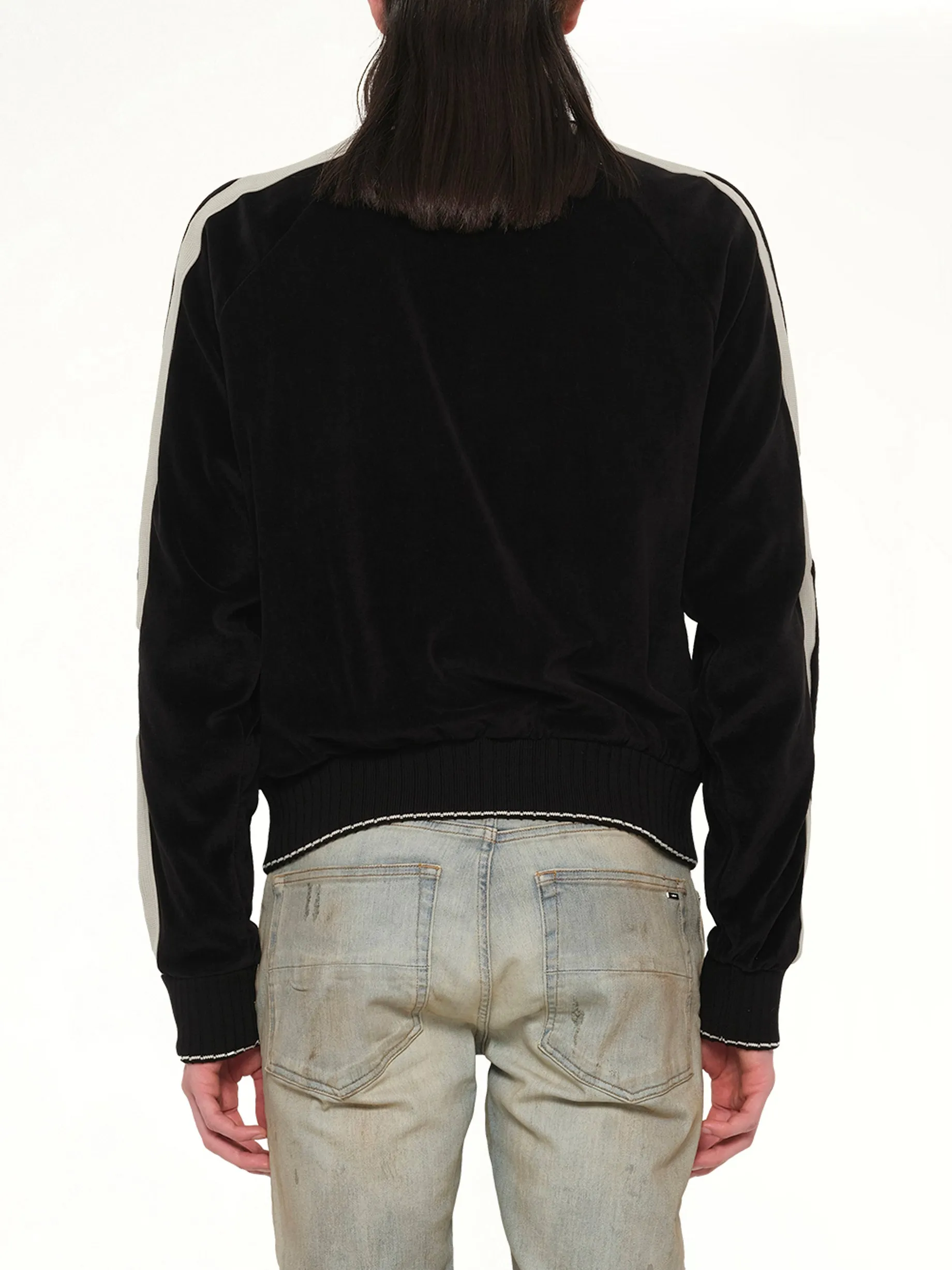 Bones Track Jacket in Black sold by MARAIS product image thumbnail 5