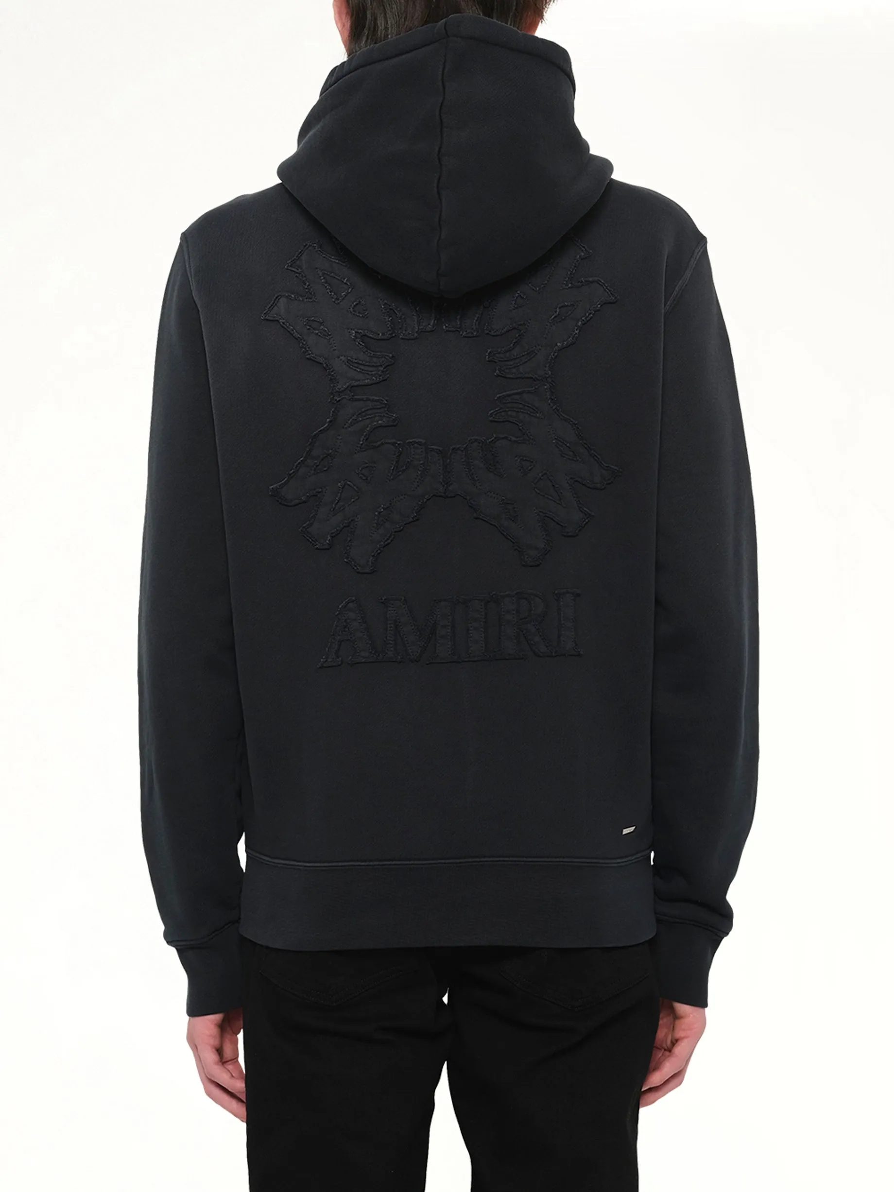 MA Quad Zip Hoodie in Black sold by MARAIS product image thumbnail 5