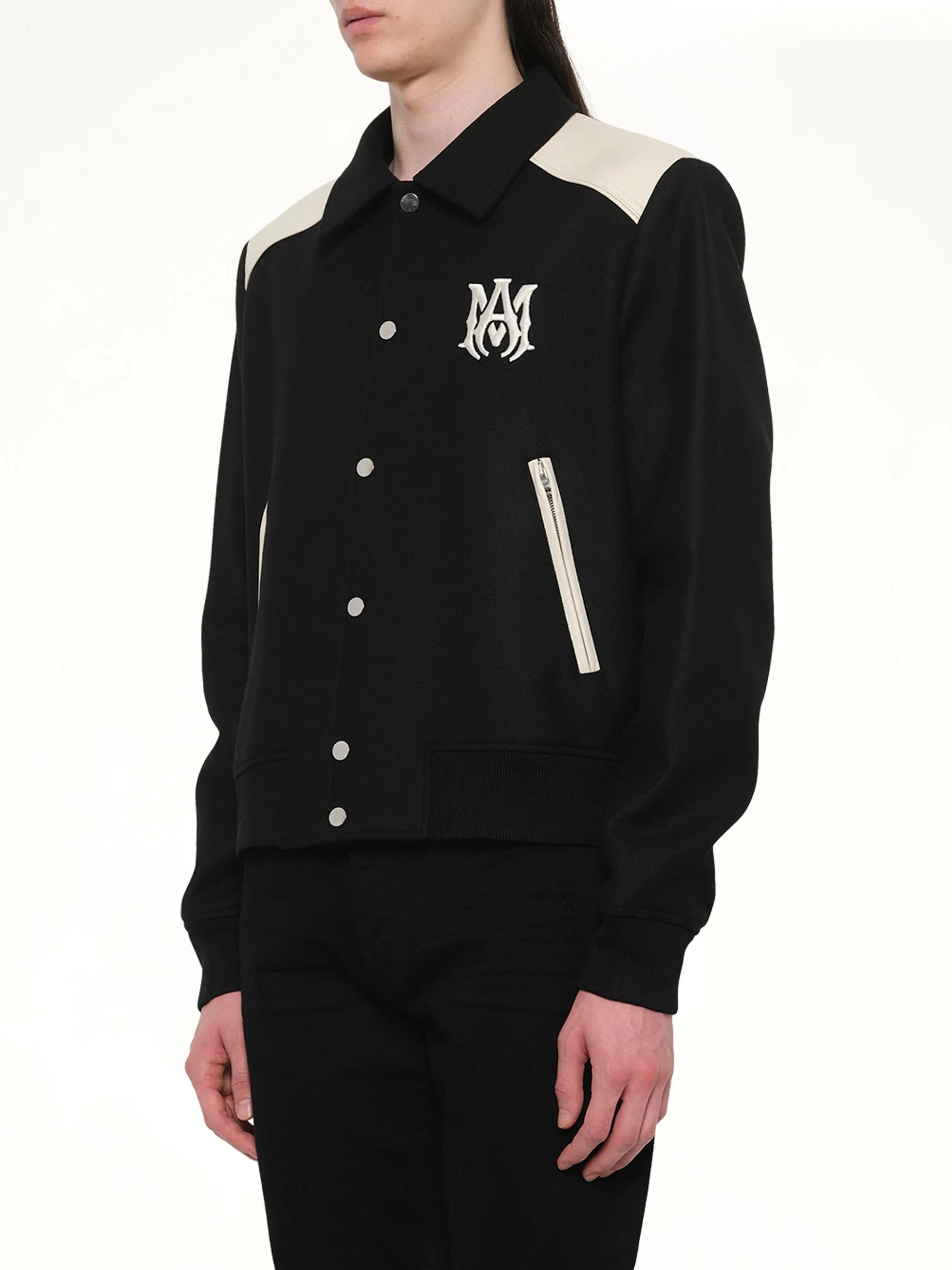 MA Band Jacket in Black sold by MARAIS product image thumbnail 3