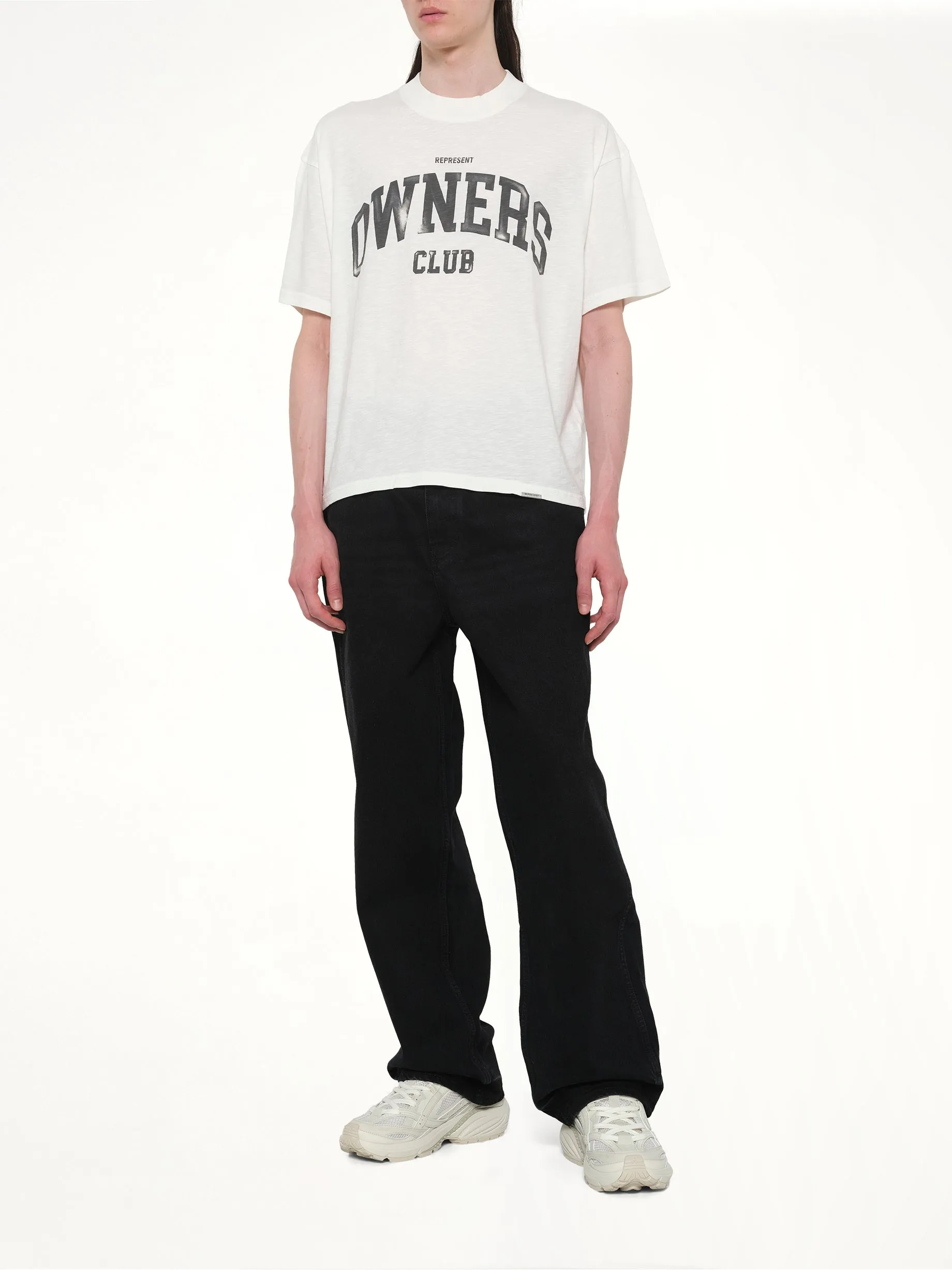 Represent Owners Club T-Shirt in Flat White sold by MARAIS product image thumbnail 4