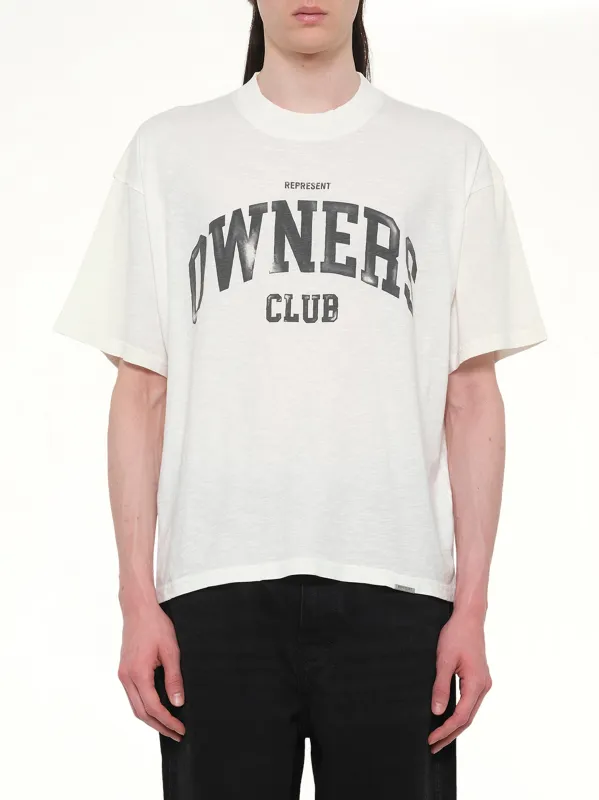 Represent Owners Club T-Shirt in Flat White sold by MARAIS
