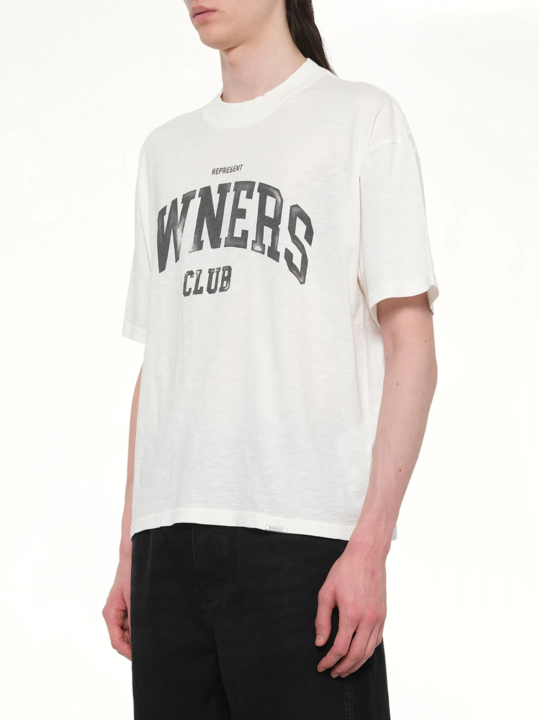 Represent Owners Club T-Shirt in Flat White sold by MARAIS product image thumbnail 3