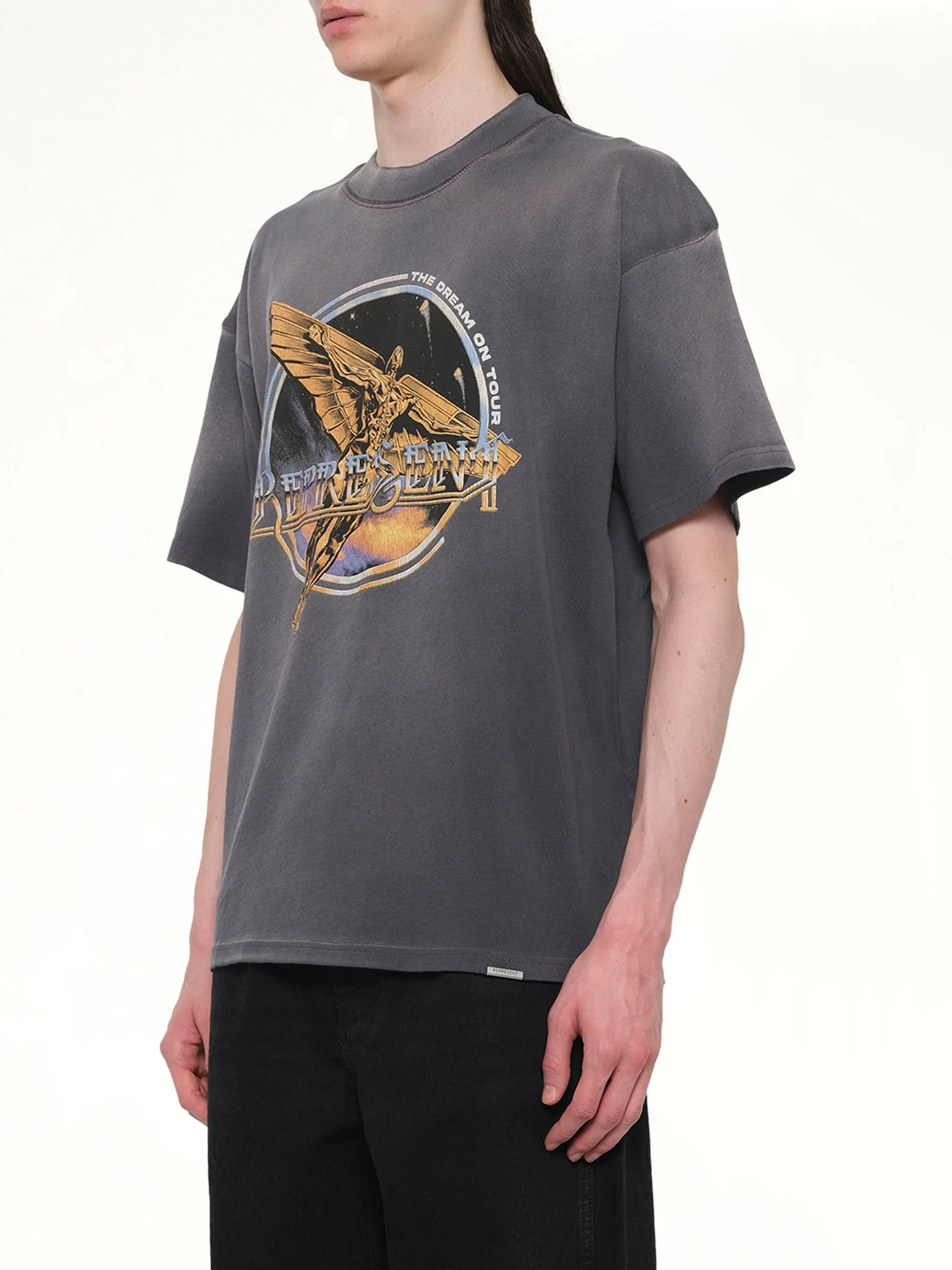 Golden Tour T-Shirt in Sun Fade Grey sold by MARAIS product image thumbnail 3
