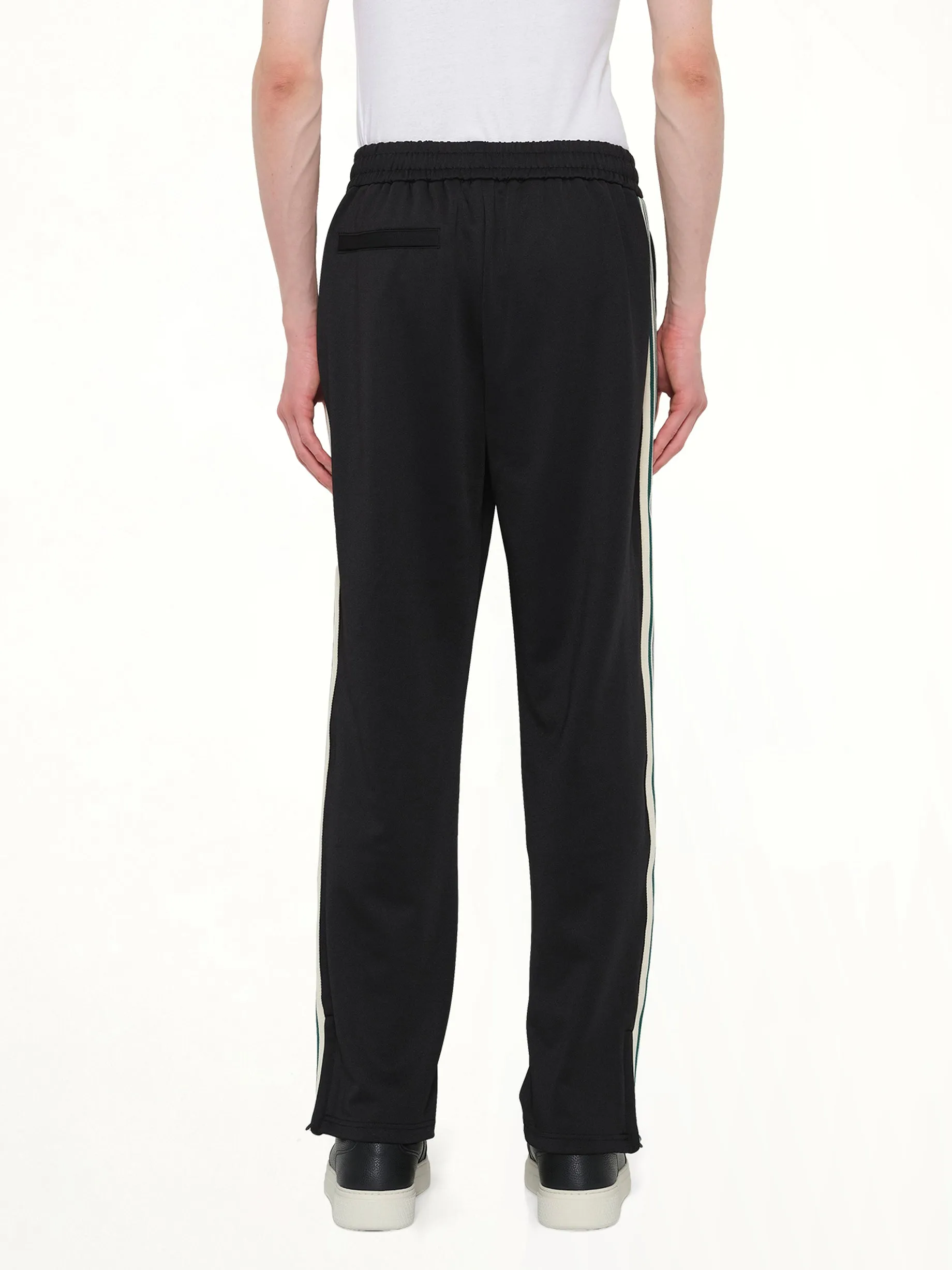 Taped Track Pant in Jet Black sold by MARAIS product image thumbnail 5