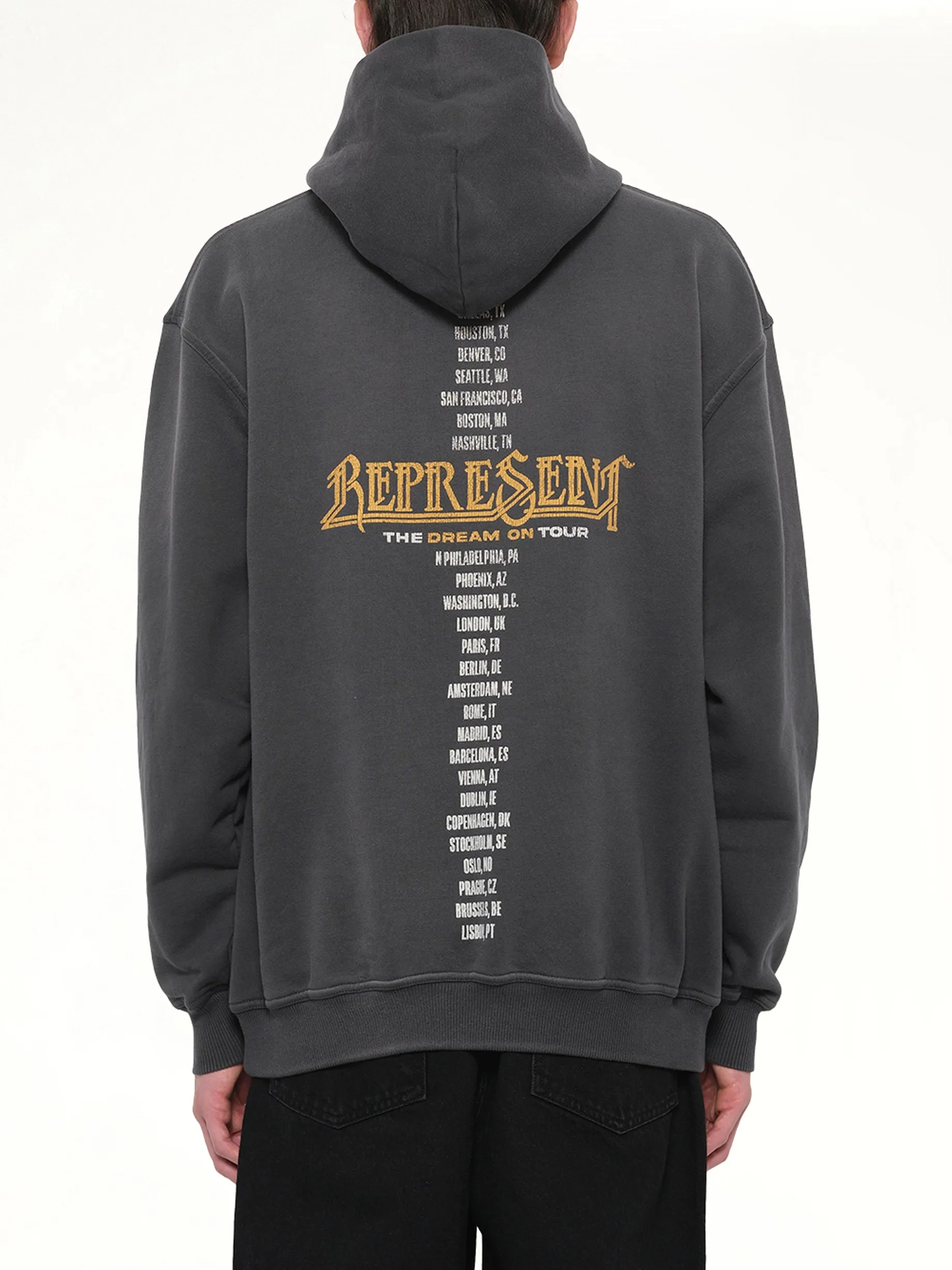Golden Tour Hoodie in Sun Fade Grey sold by MARAIS product image thumbnail 5