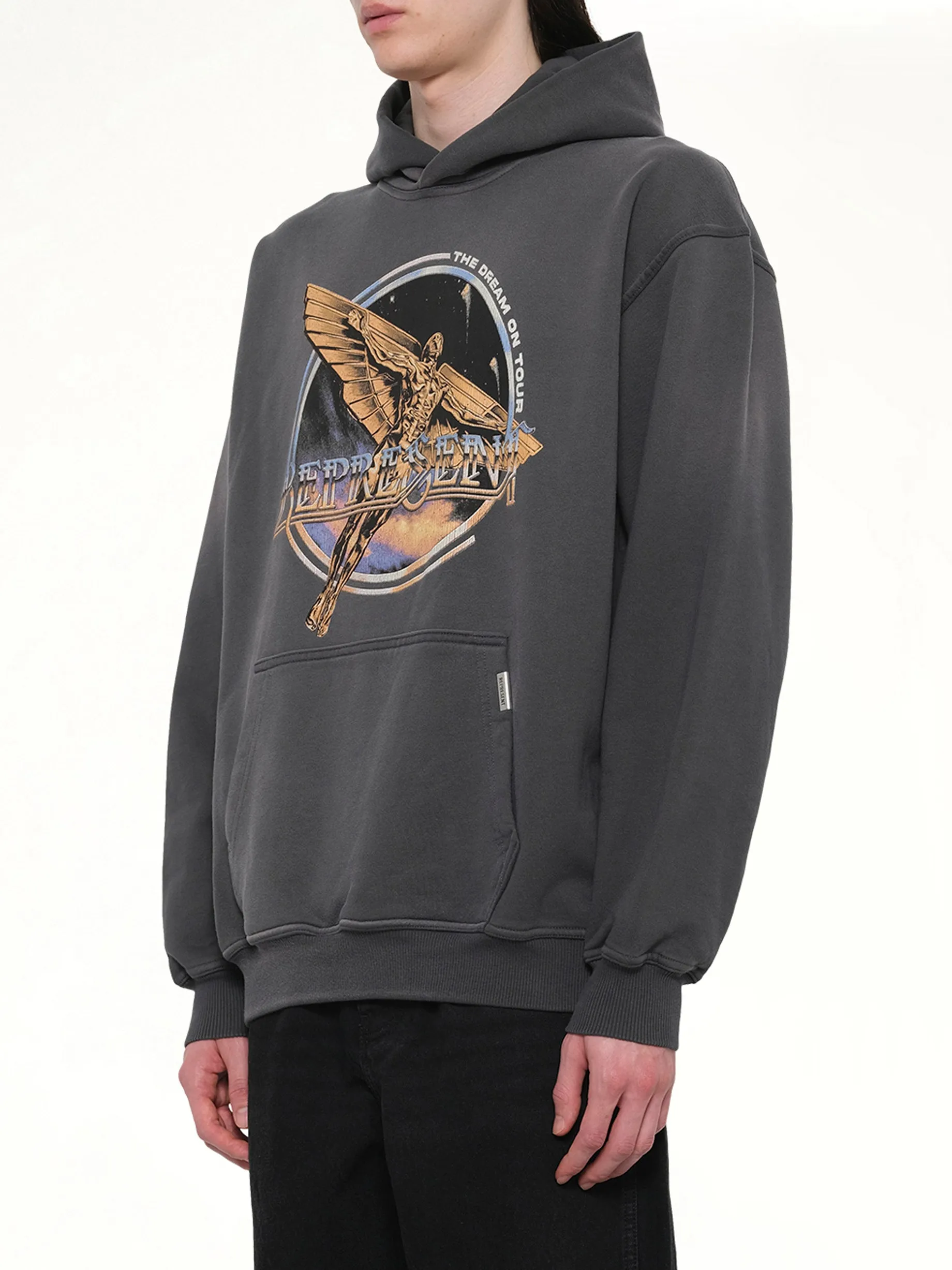Golden Tour Hoodie in Sun Fade Grey sold by MARAIS product image thumbnail 3