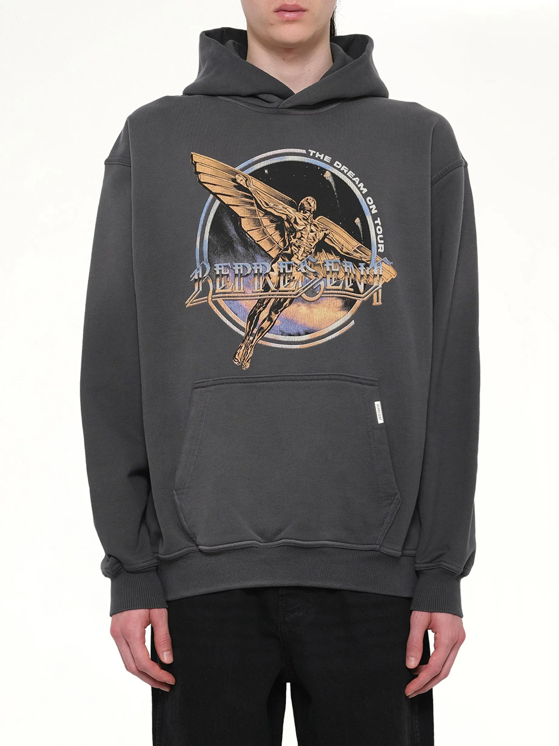 Golden Tour Hoodie in Sun Fade Grey sold by MARAIS