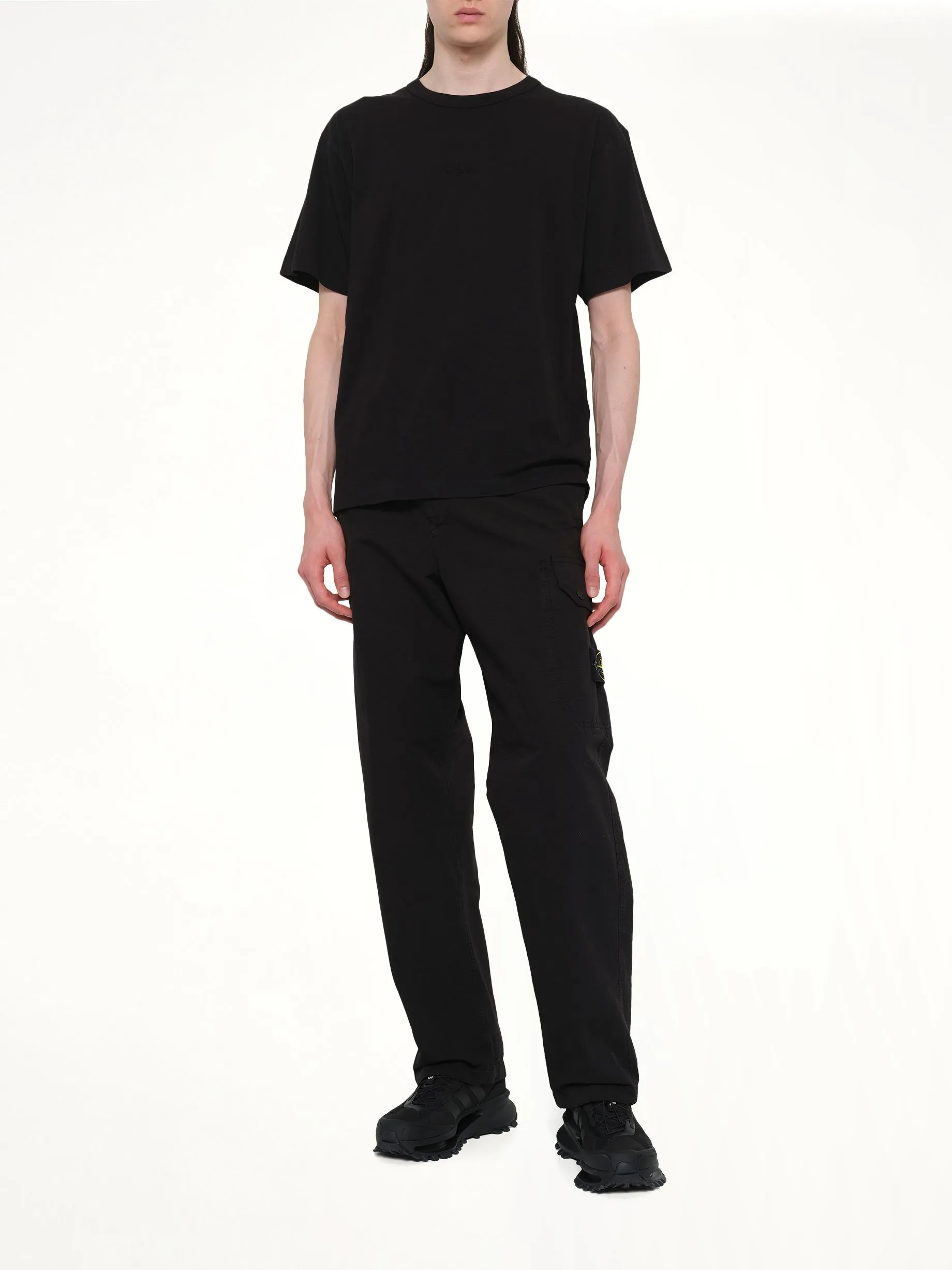 210003 S/S T-Shirt in Black sold by MARAIS product image thumbnail 4