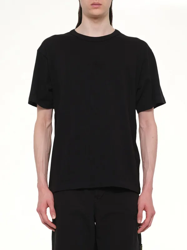 210003 S/S T-Shirt in Black sold by MARAIS