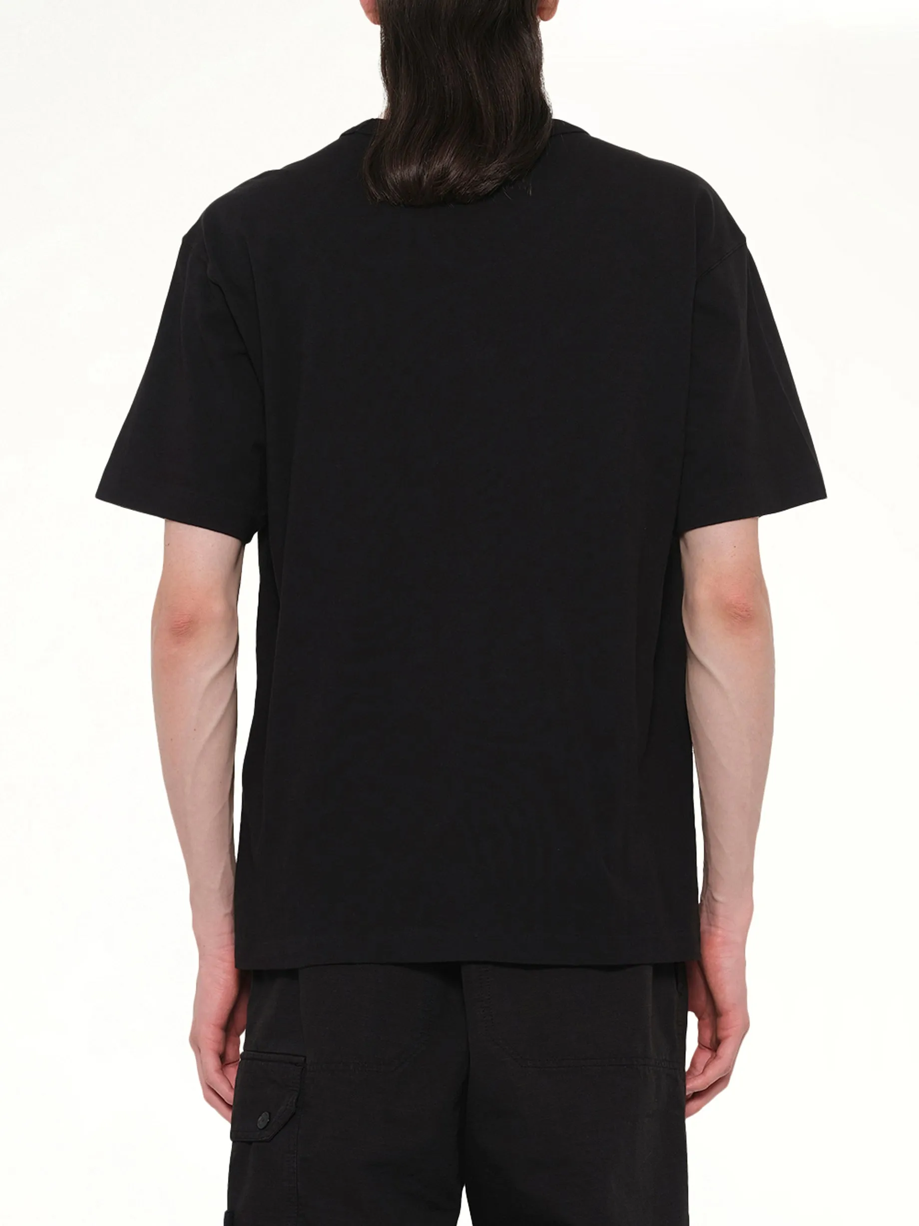 210003 S/S T-Shirt in Black sold by MARAIS product image thumbnail 5