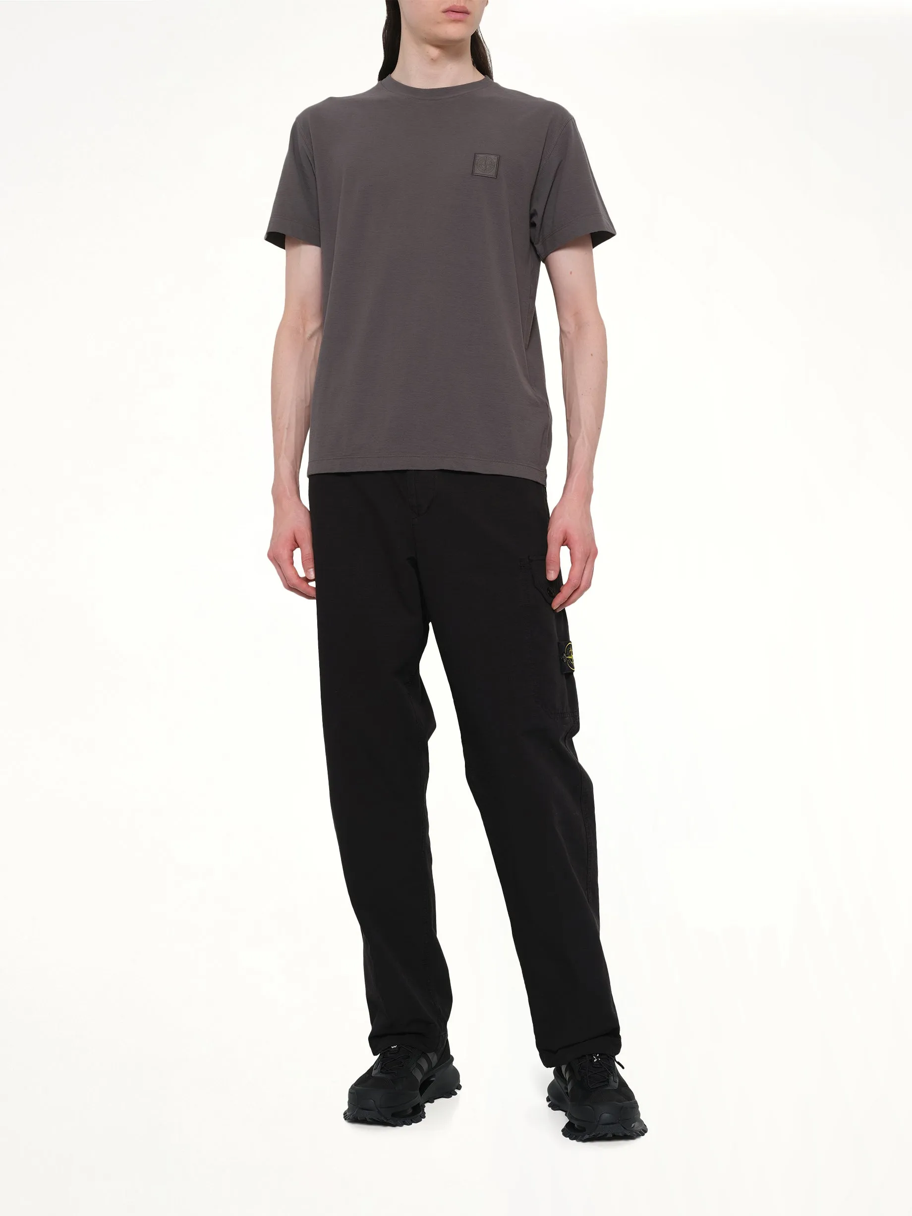 210003 Ghost S/S T-Shirt in Dark Grey sold by MARAIS product image thumbnail 4