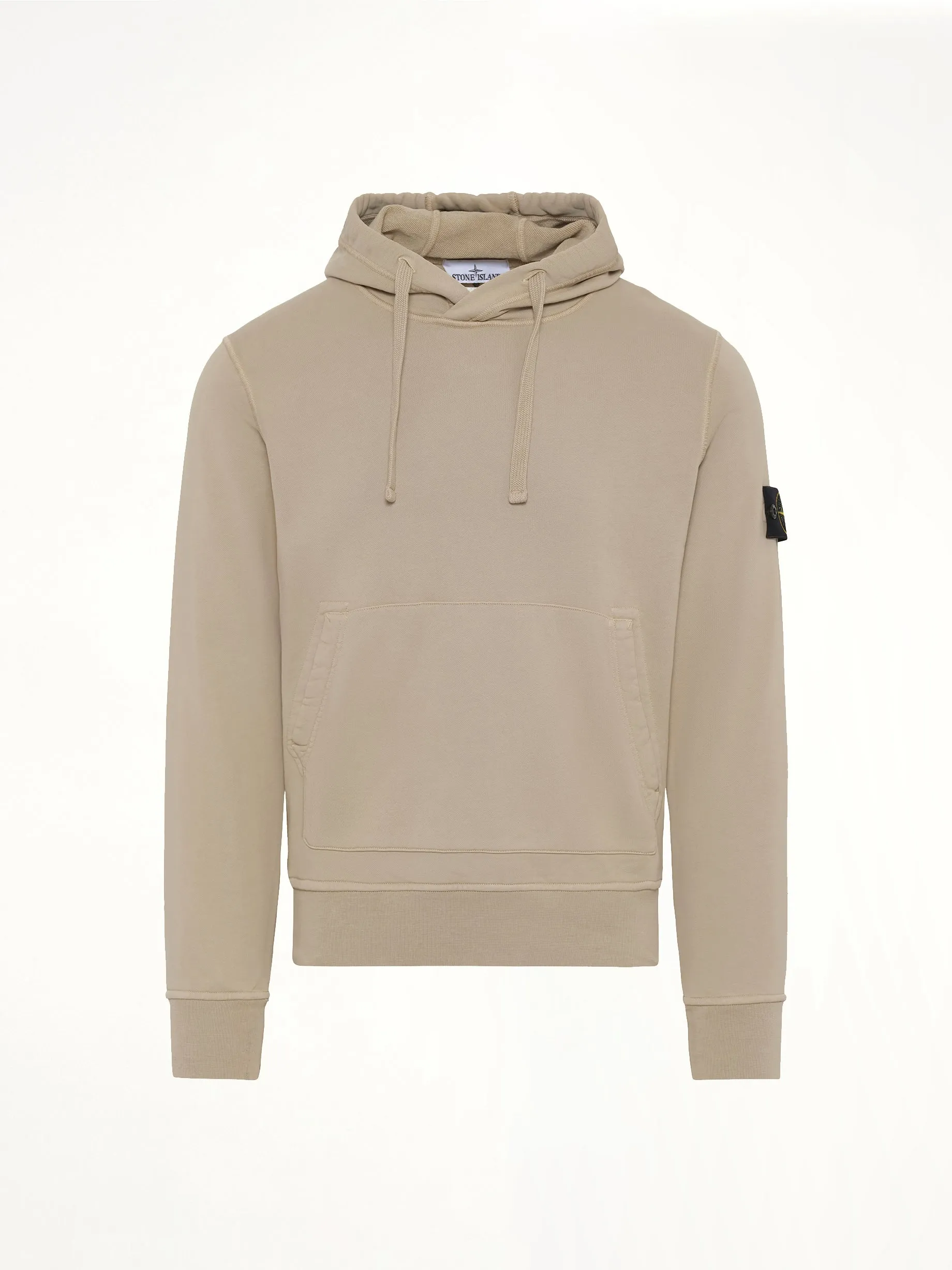 610006 Cotton Fleece Hoodie in Desert sold by MARAIS product image thumbnail 2