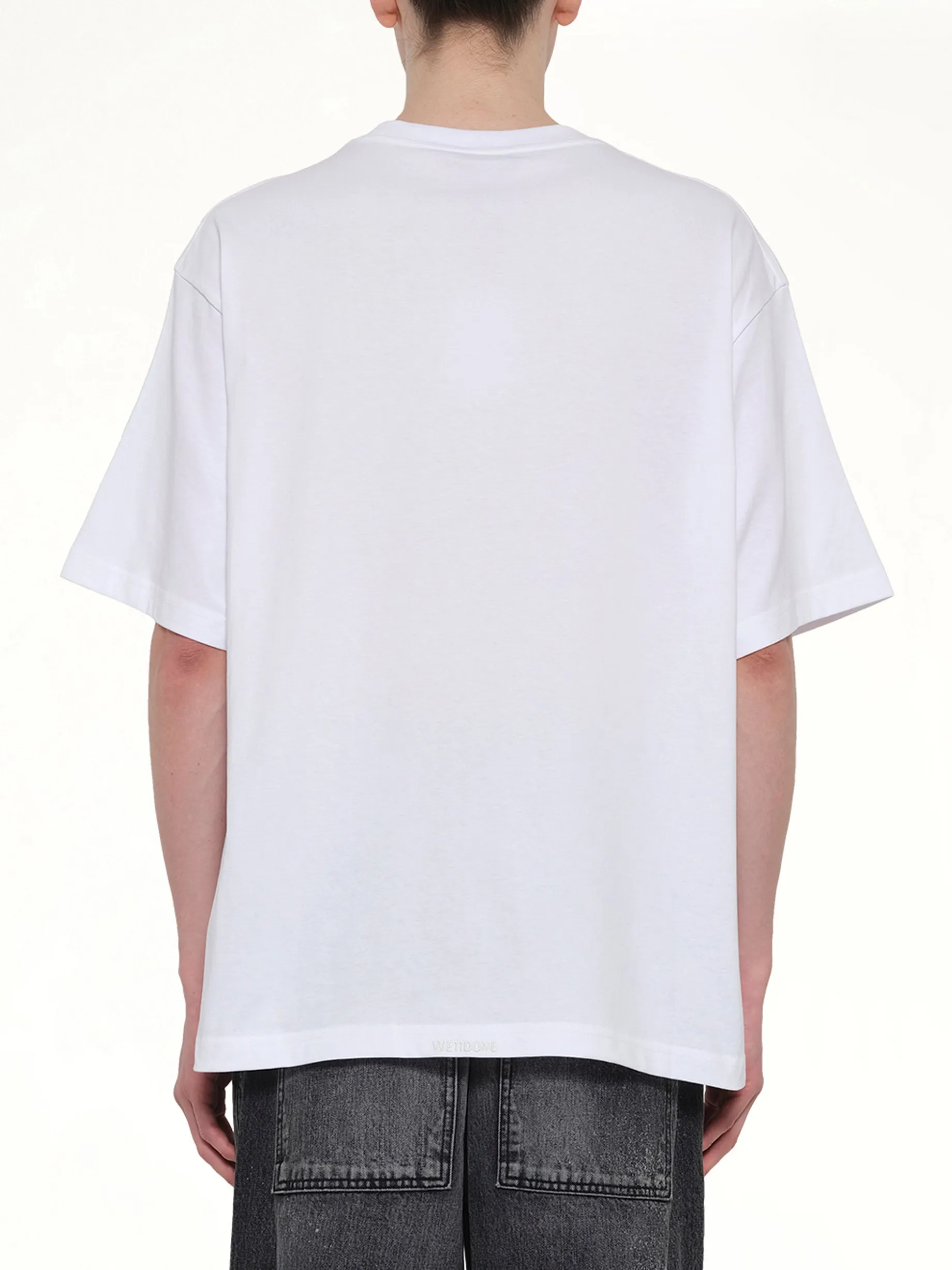 Multi-Logo T-Shirt in White/Green sold by MARAIS product image thumbnail 5