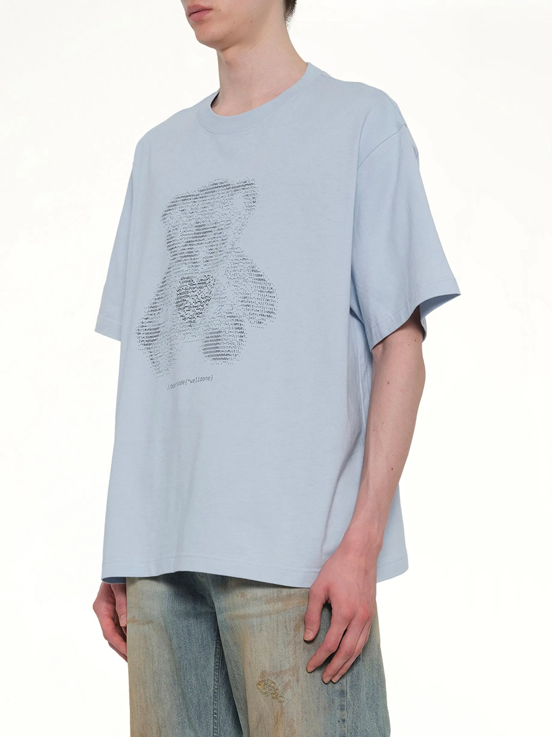 Coding Teddy T-Shirt in Sky sold by MARAIS product image thumbnail 3