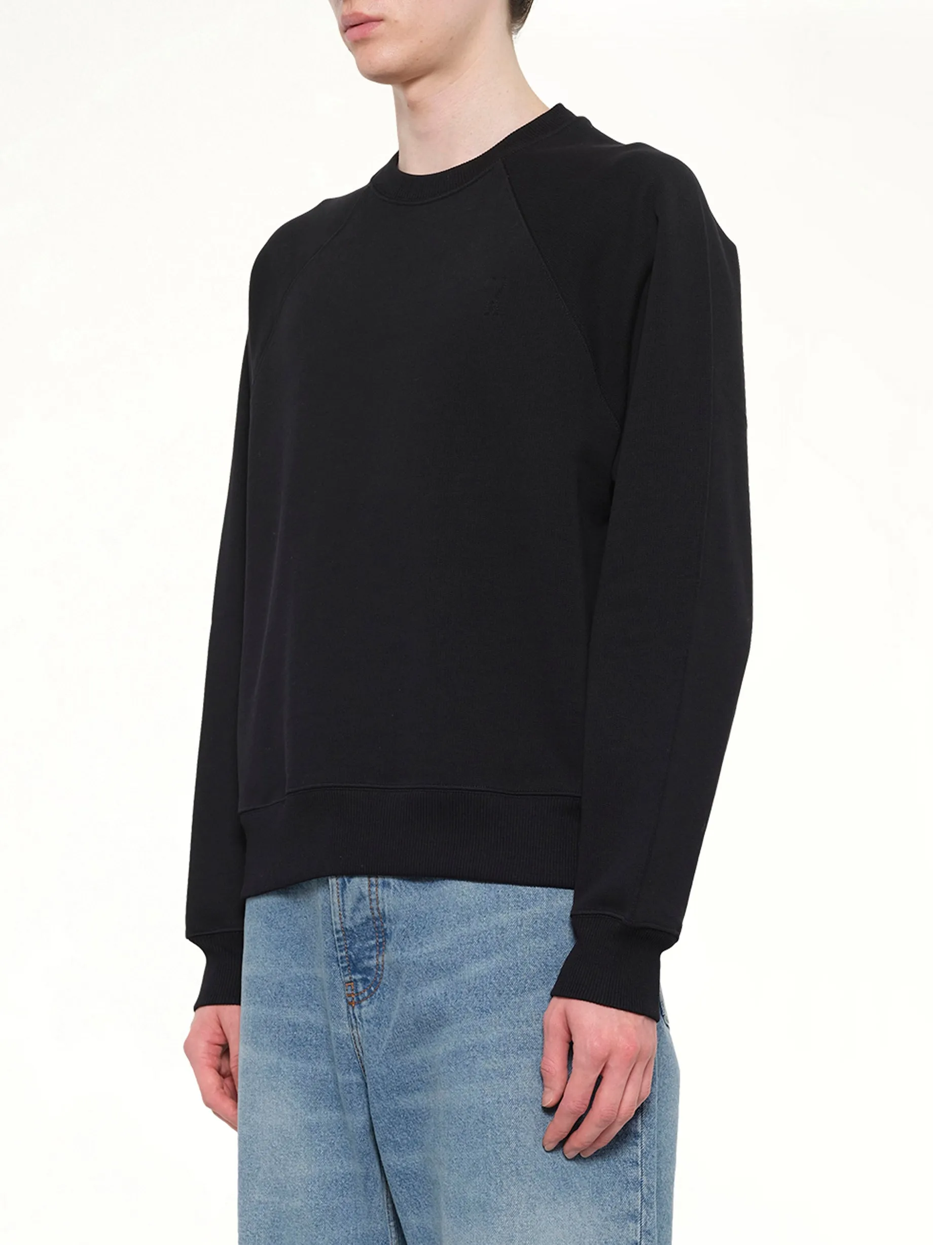 Small Embossed ADC Sweatshirt in Black sold by MARAIS product image thumbnail 3