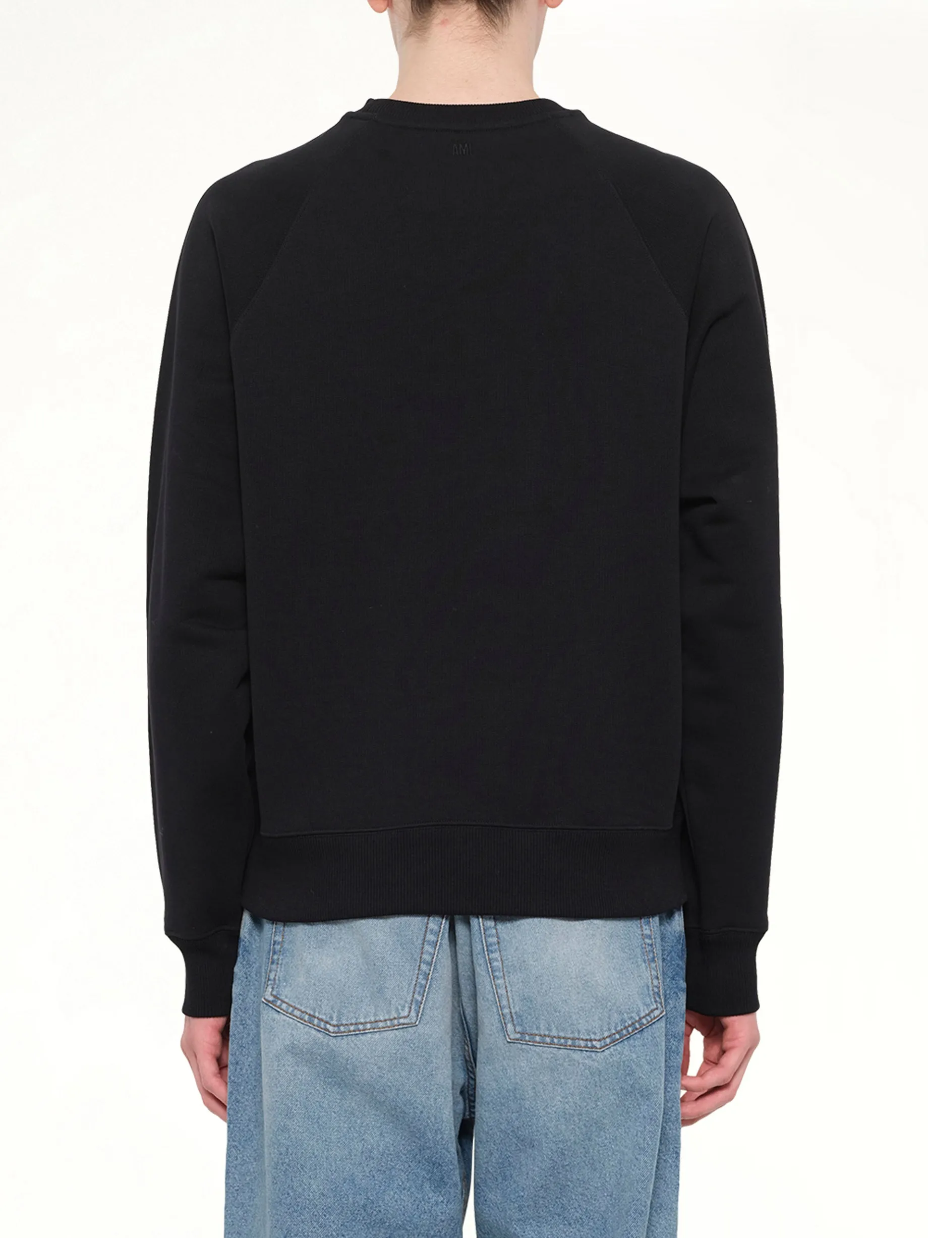 Small Embossed ADC Sweatshirt in Black sold by MARAIS product image thumbnail 5
