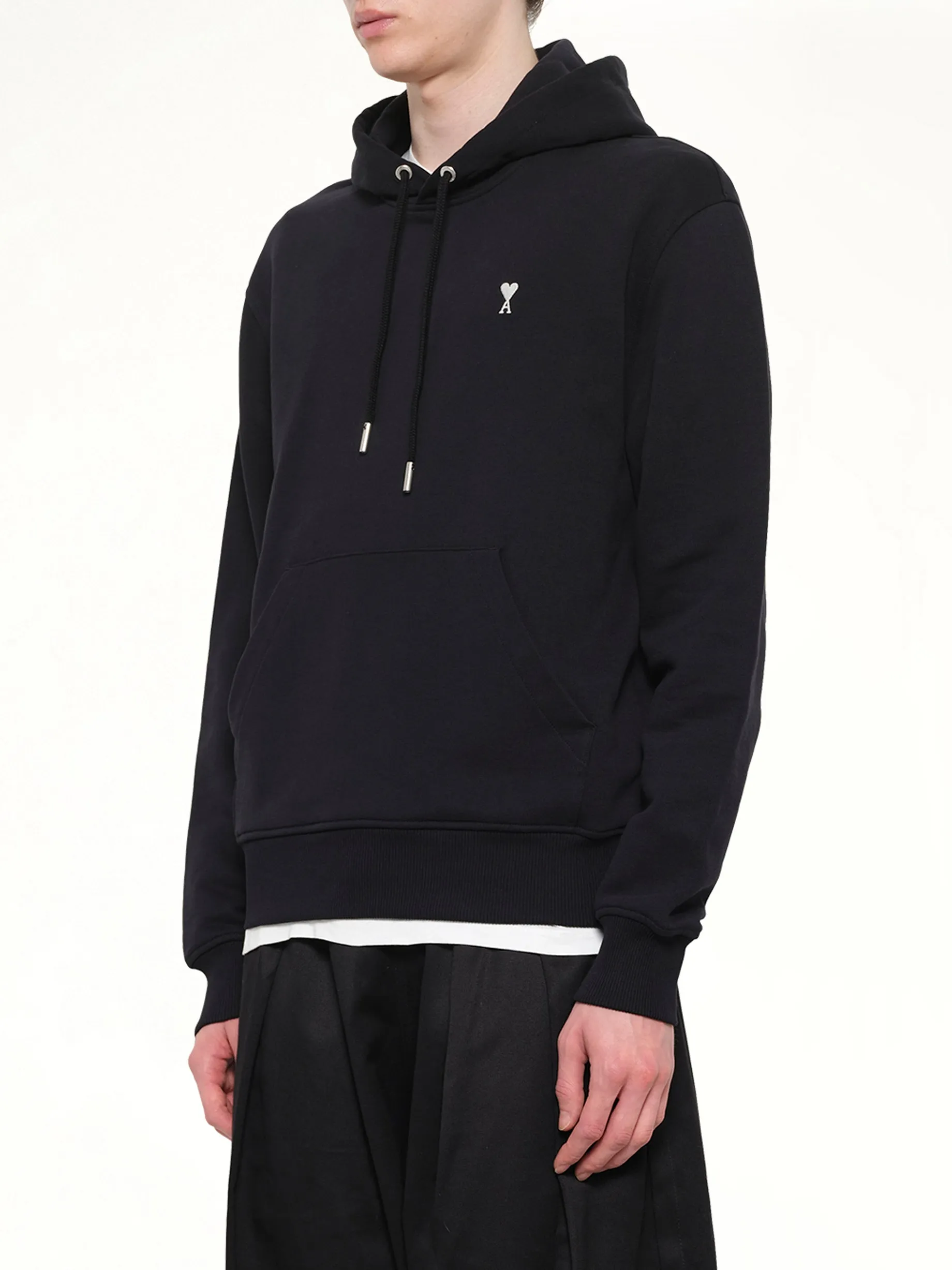 Contrasted ADC Hoodie in Black sold by MARAIS product image thumbnail 3