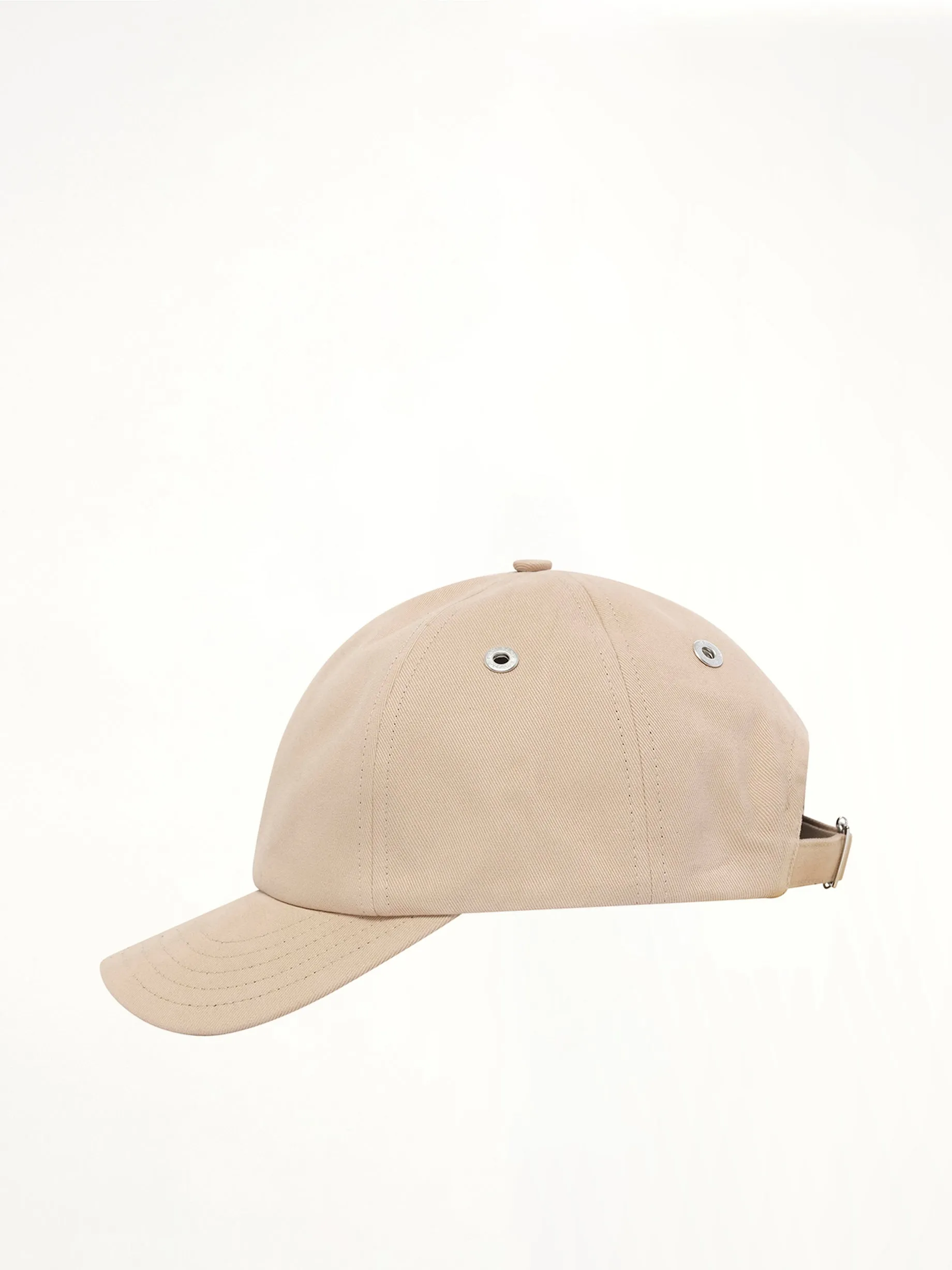 Red Ami De Coeur Embroidery Cap in Beige Taupe sold by MARAIS product image thumbnail 2