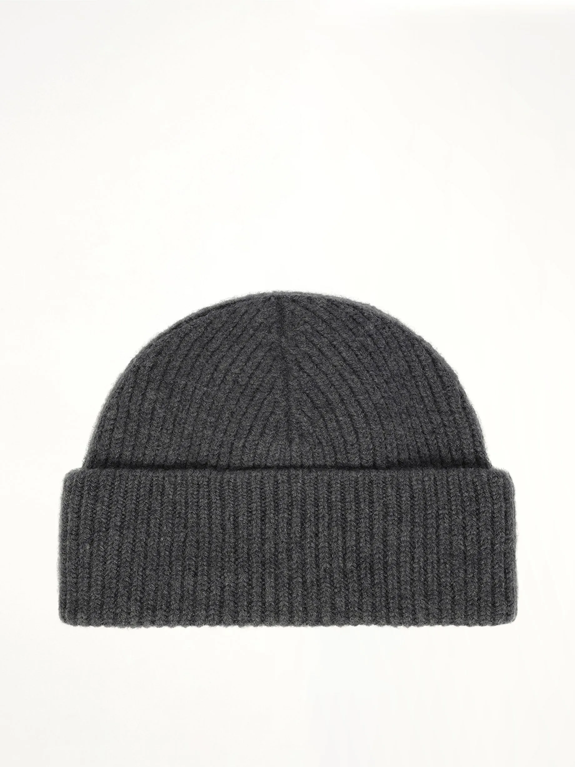 Beanie With Contrasted Ami De Coeur in Grey sold by MARAIS product image thumbnail 3