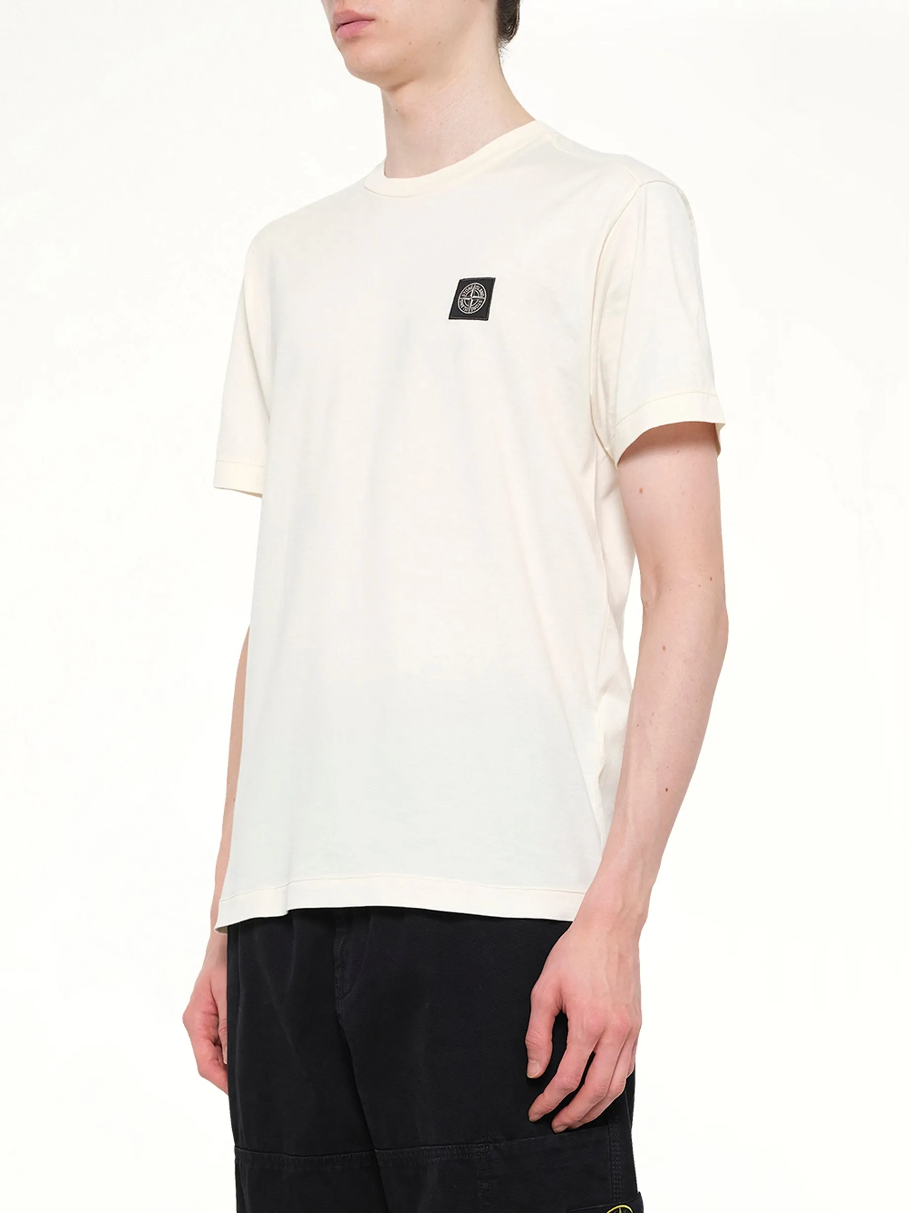 2100027 SS T-Shirt in Ivory sold by MARAIS product image thumbnail 3