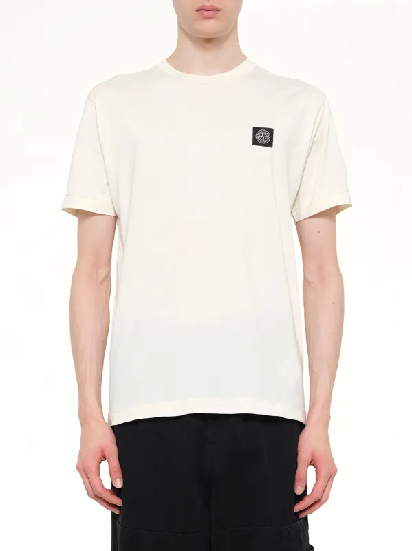 2100027 SS T-Shirt in Ivory sold by MARAIS