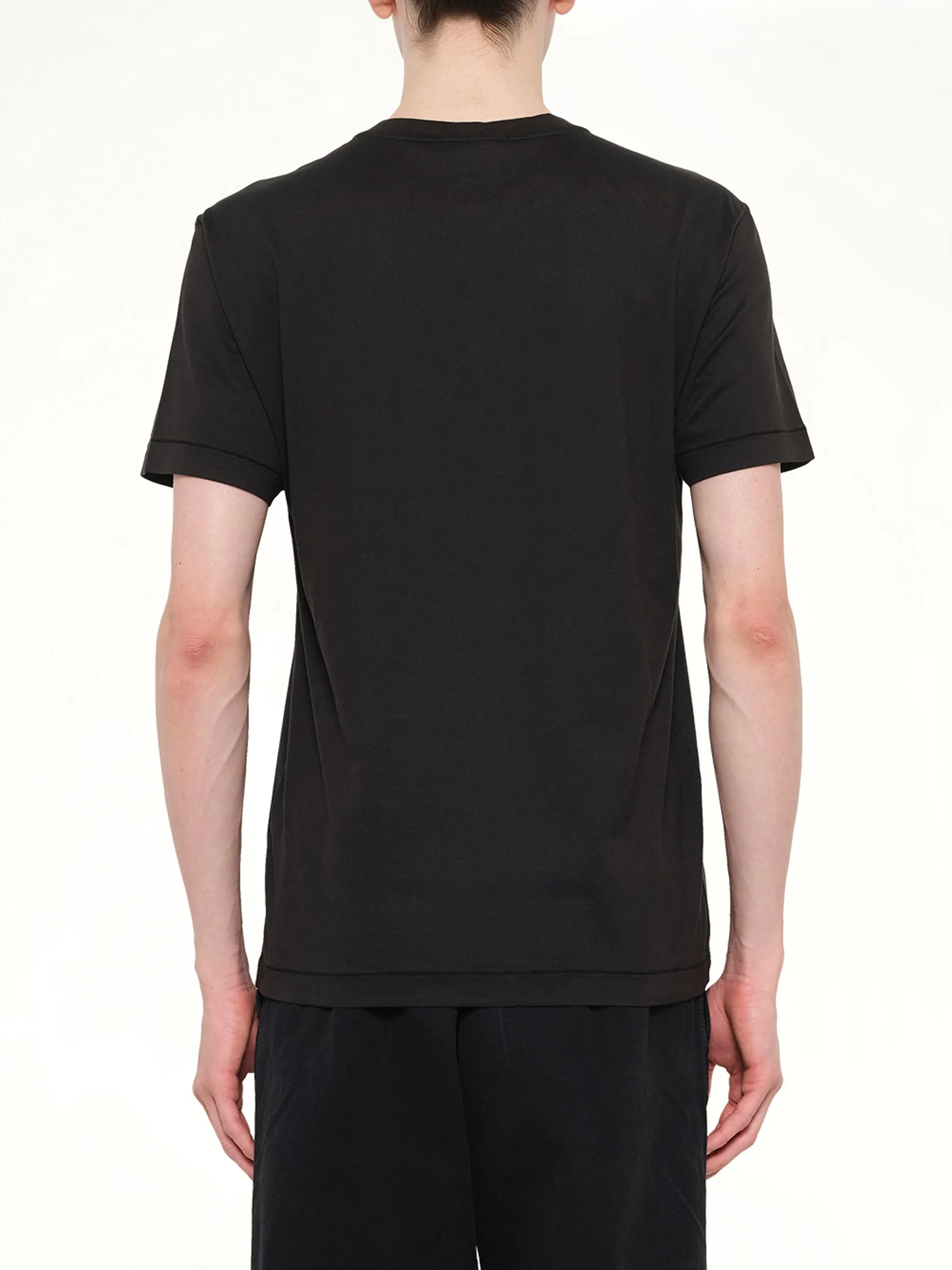 2100027 Logo Patch T-Shirt in Black sold by MARAIS product image thumbnail 5