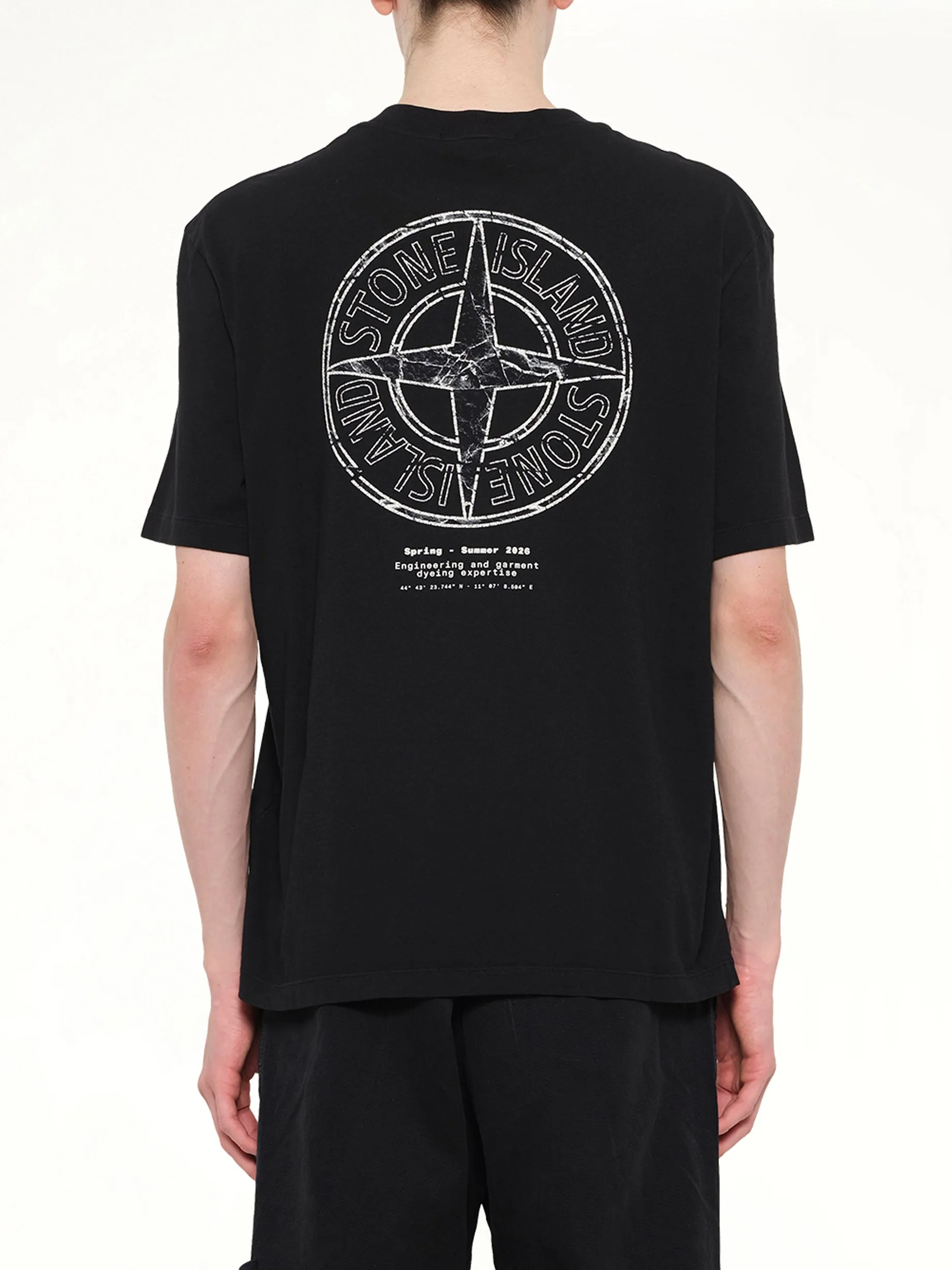 2100001 SS26 T-Shirt in Black sold by MARAIS product image thumbnail 5