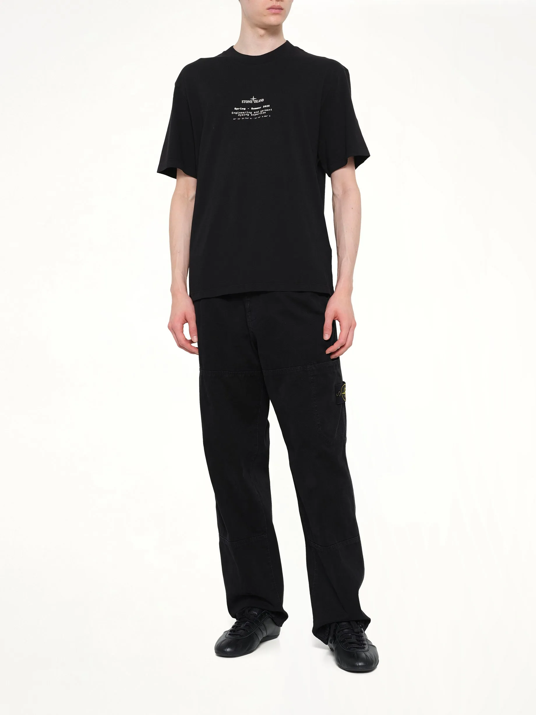 2100001 SS26 T-Shirt in Black sold by MARAIS product image thumbnail 4