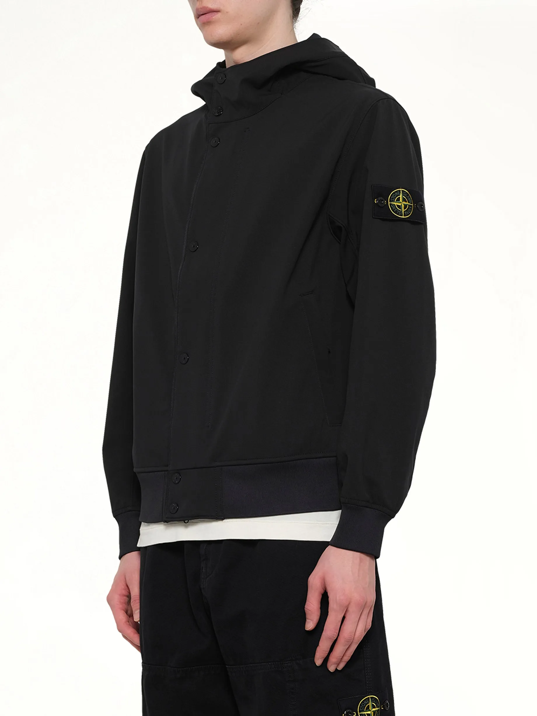 4100118 Short Parka in Black sold by MARAIS product image thumbnail 3
