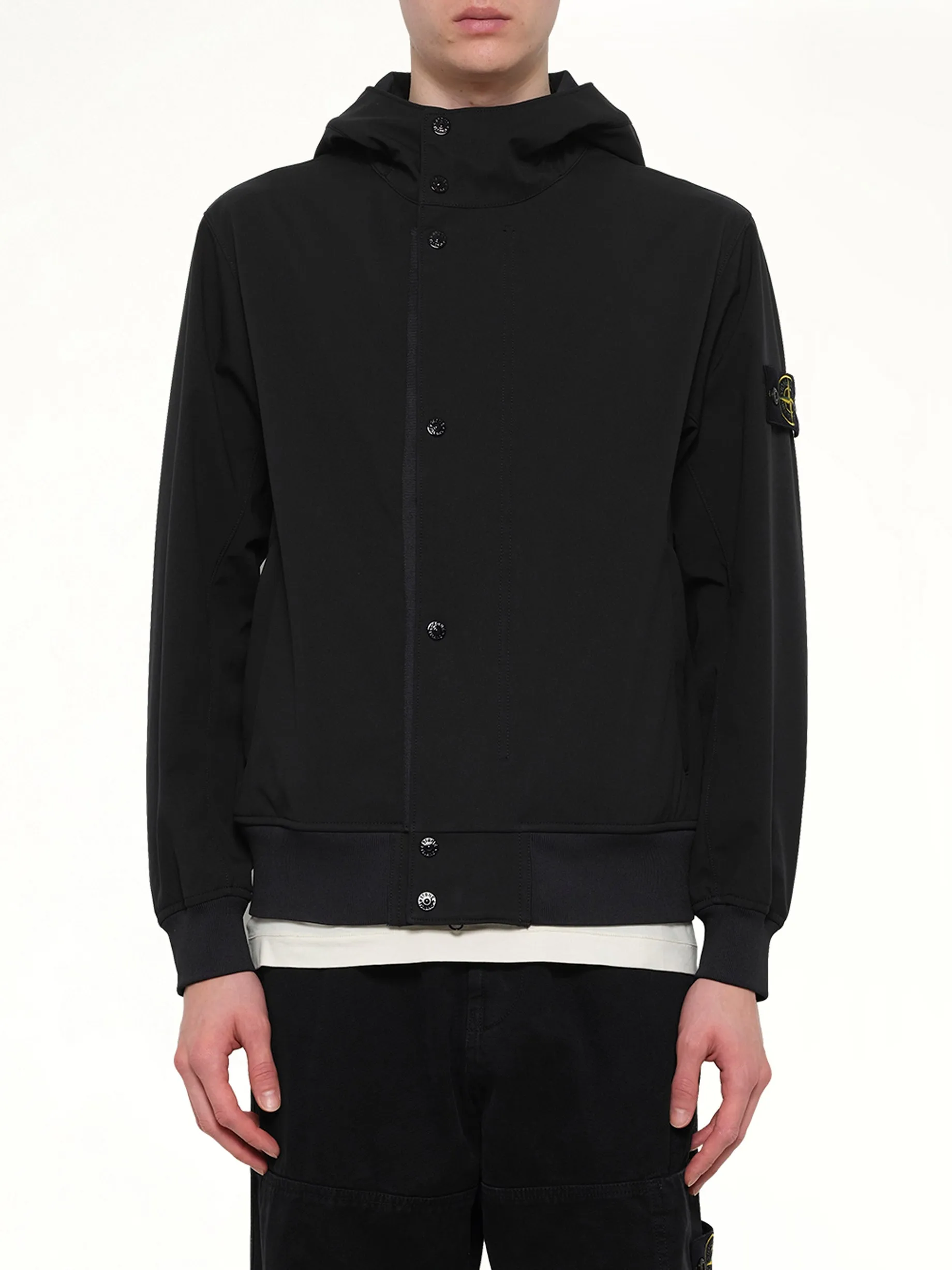 4100118 Short Parka in Black sold by MARAIS