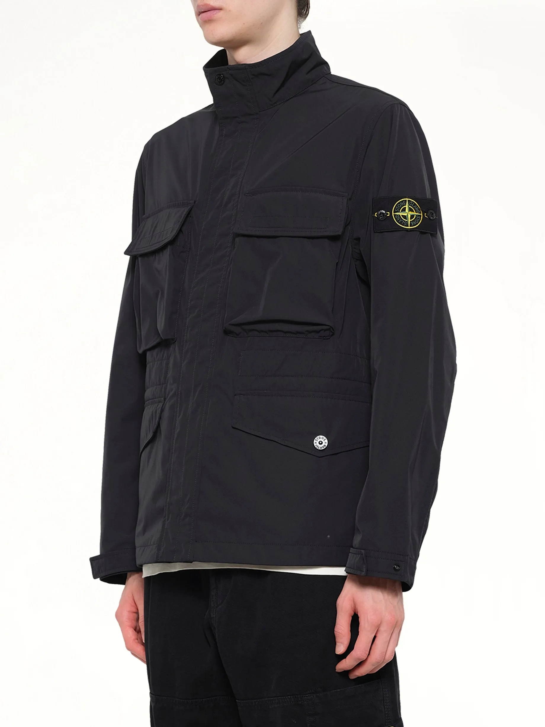 4100034 Field Jacket in Black sold by MARAIS product image thumbnail 3