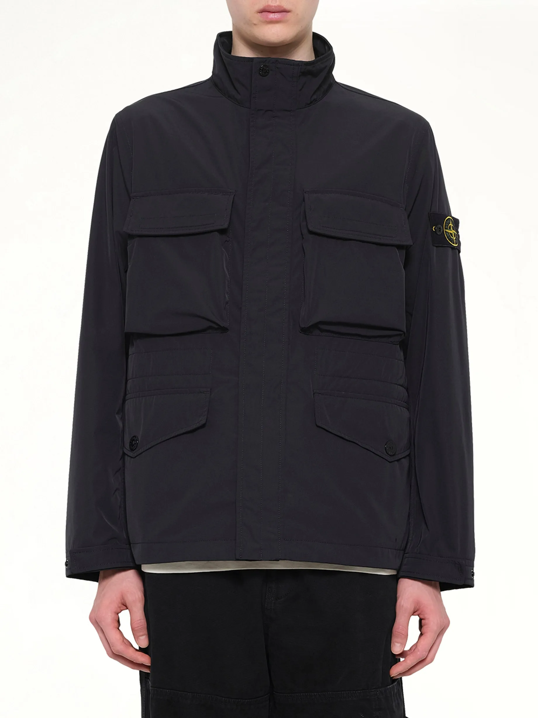 4100034 Field Jacket in Black sold by MARAIS