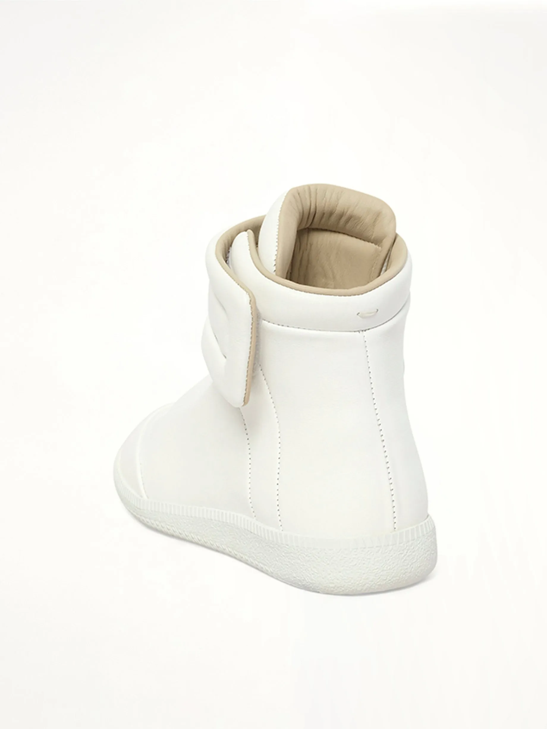 Future Mid-Top Sneaker in White sold by MARAIS product image thumbnail 3