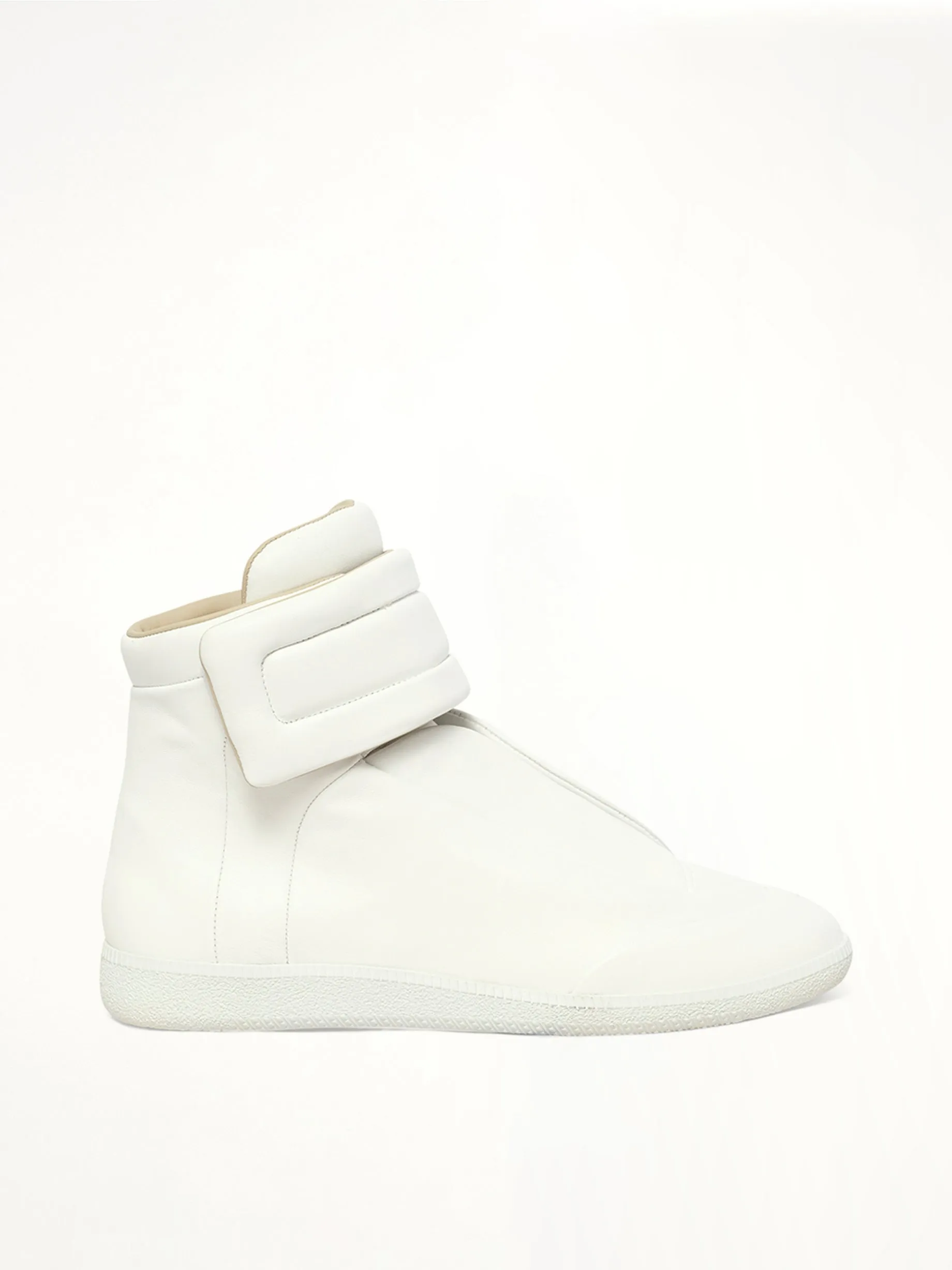 Future Mid-Top Sneaker in White sold by MARAIS