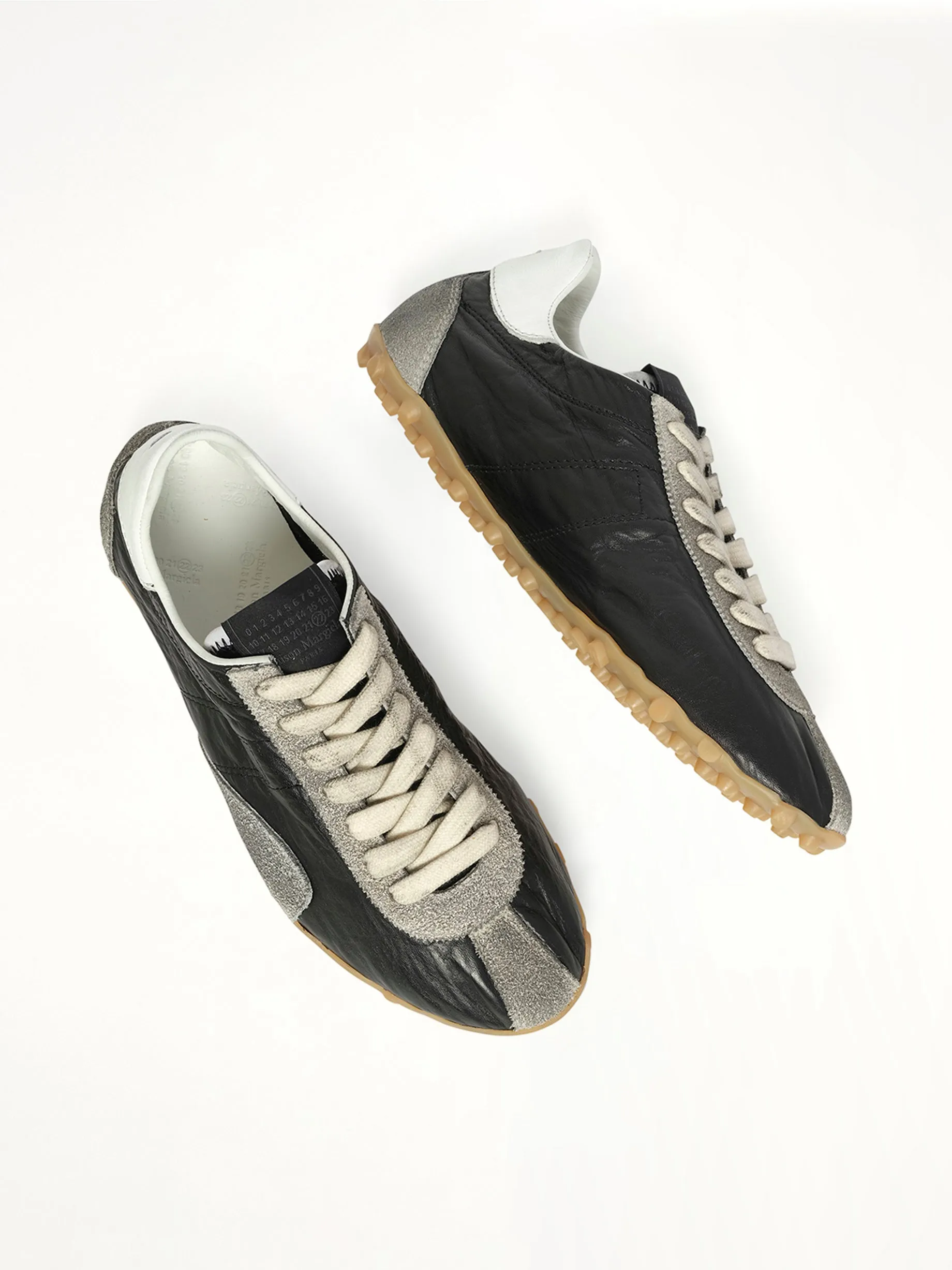 Sprinters Low Sneaker in Black/White/Grey sold by MARAIS product image thumbnail 4