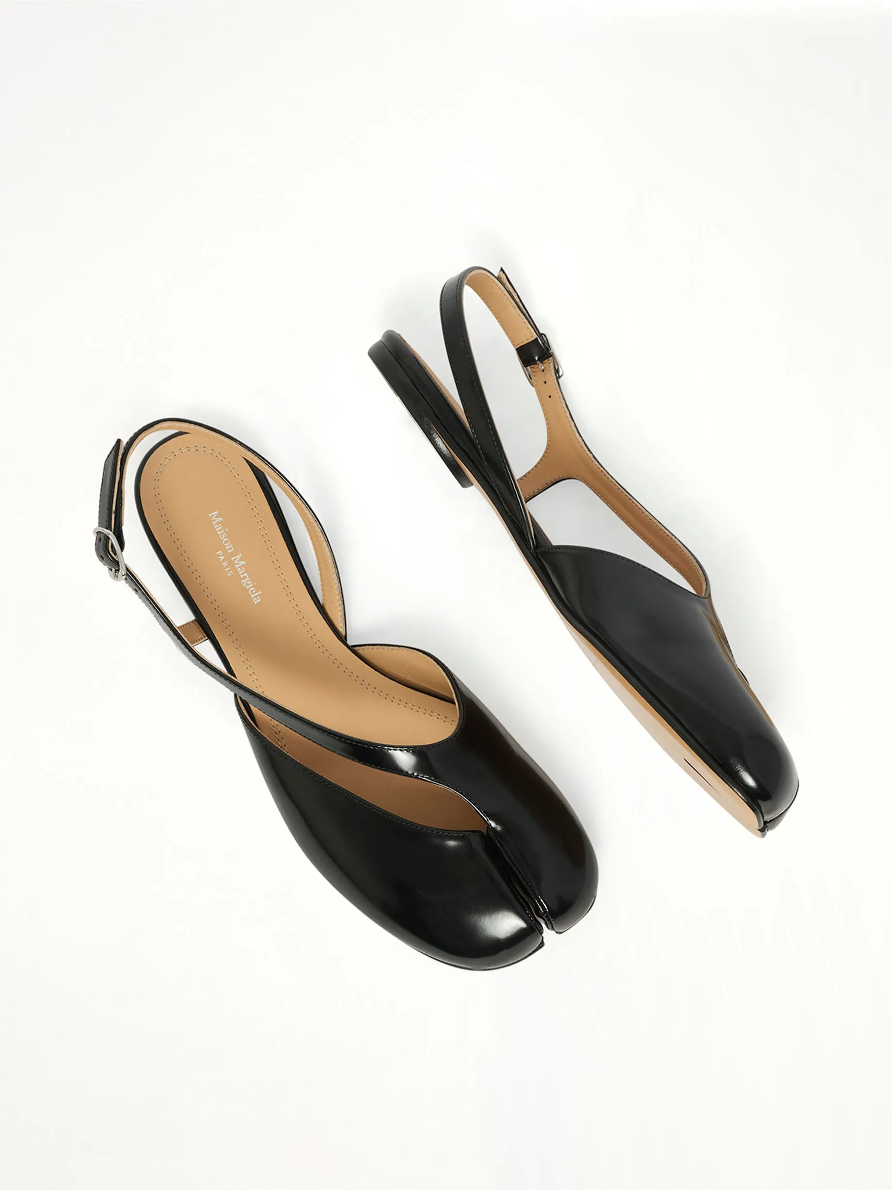 Tabi Flat Slingback in Black sold by MARAIS product image thumbnail 4