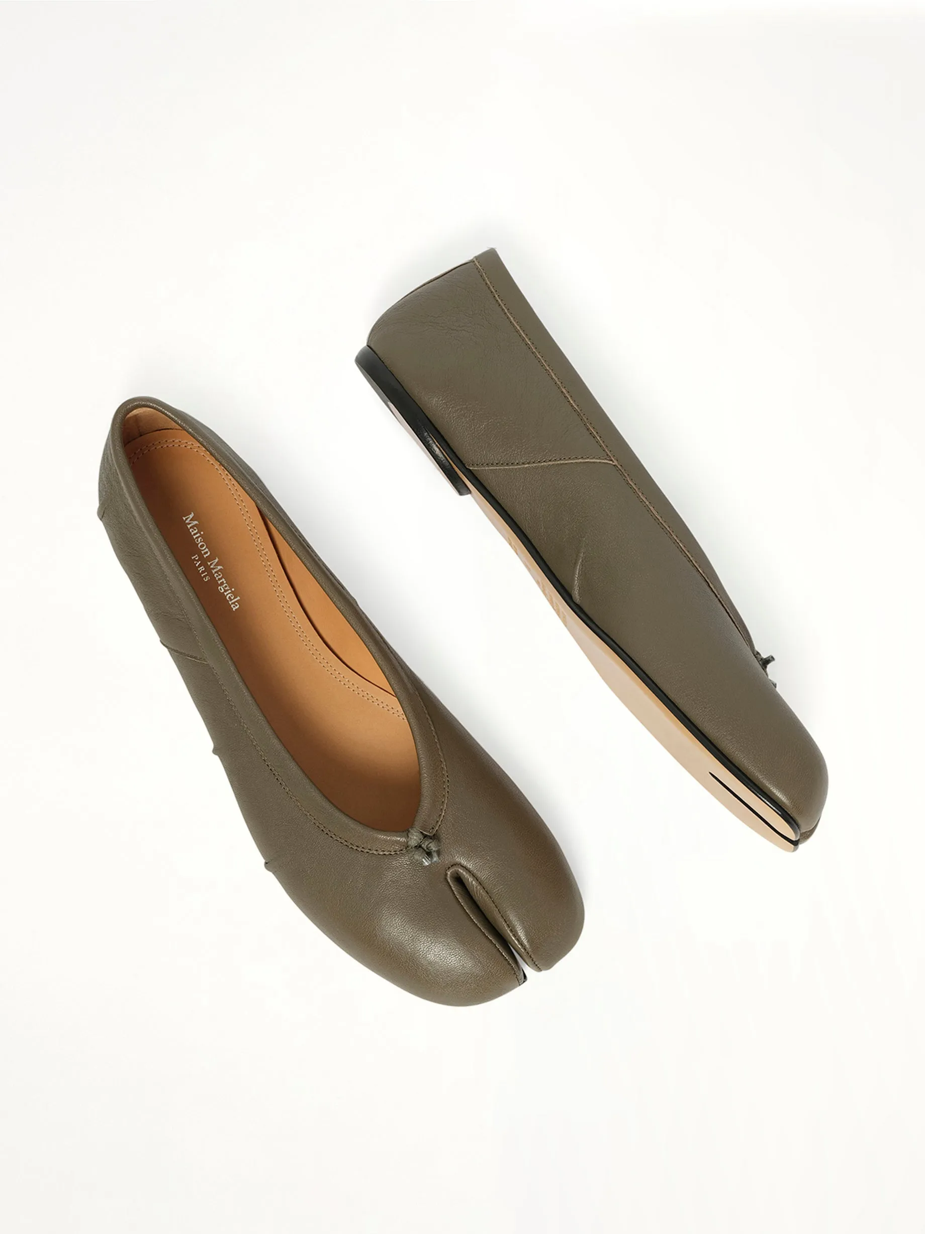Tabi New Ballerina in Cold Brown sold by MARAIS product image thumbnail 4