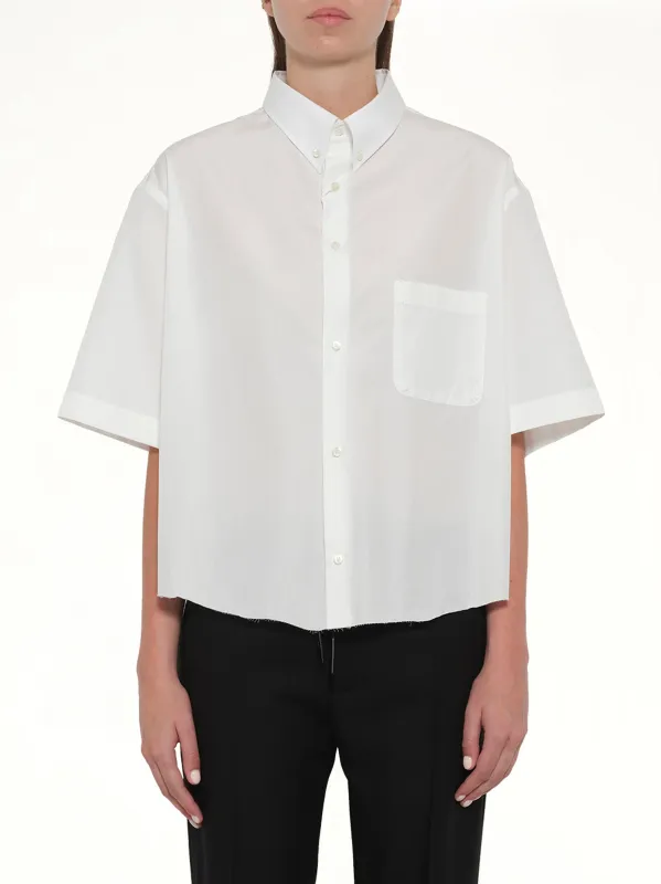 Short Sleeve Shirt in Off White sold by MARAIS