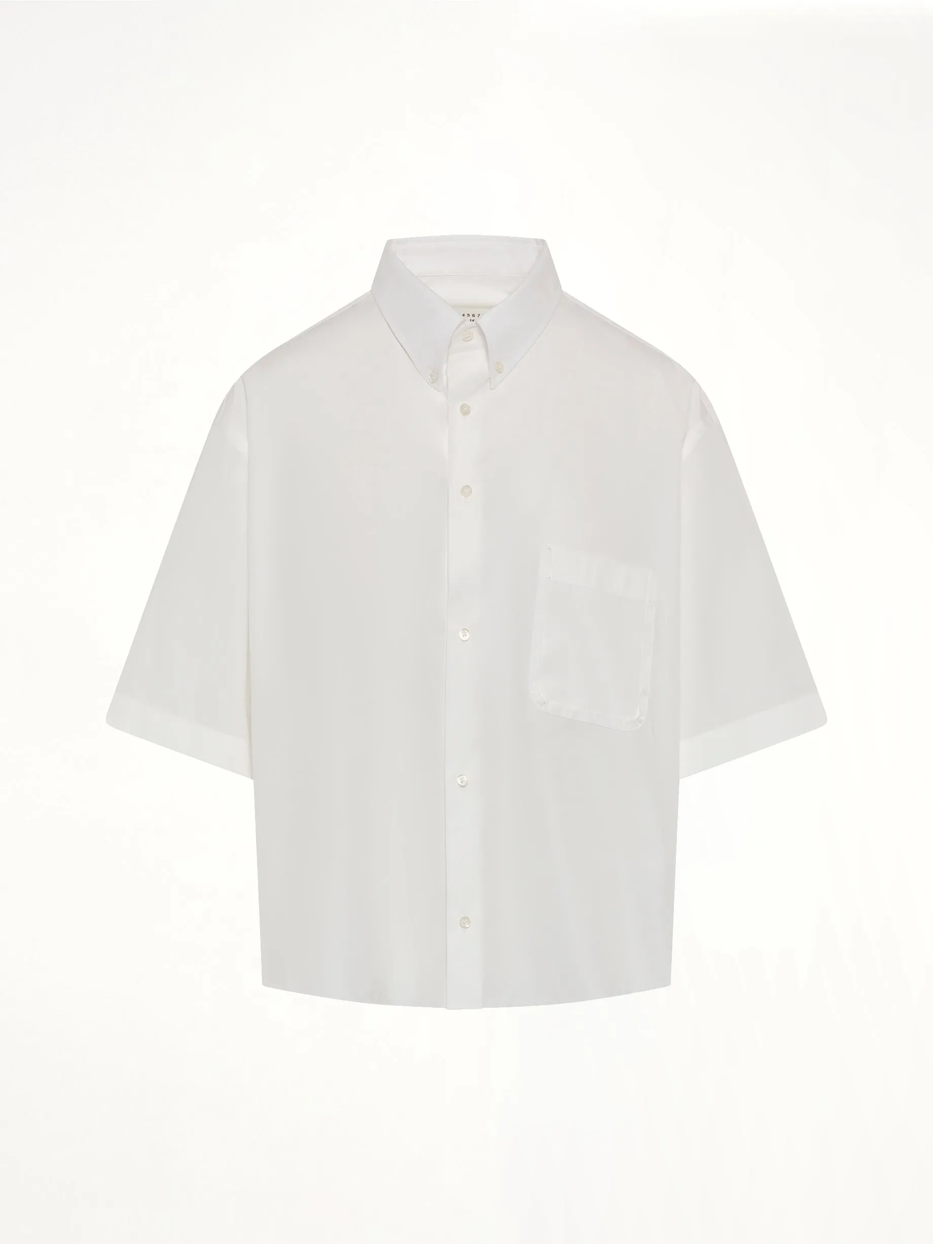 Short Sleeve Shirt in Off White sold by MARAIS product image thumbnail 2