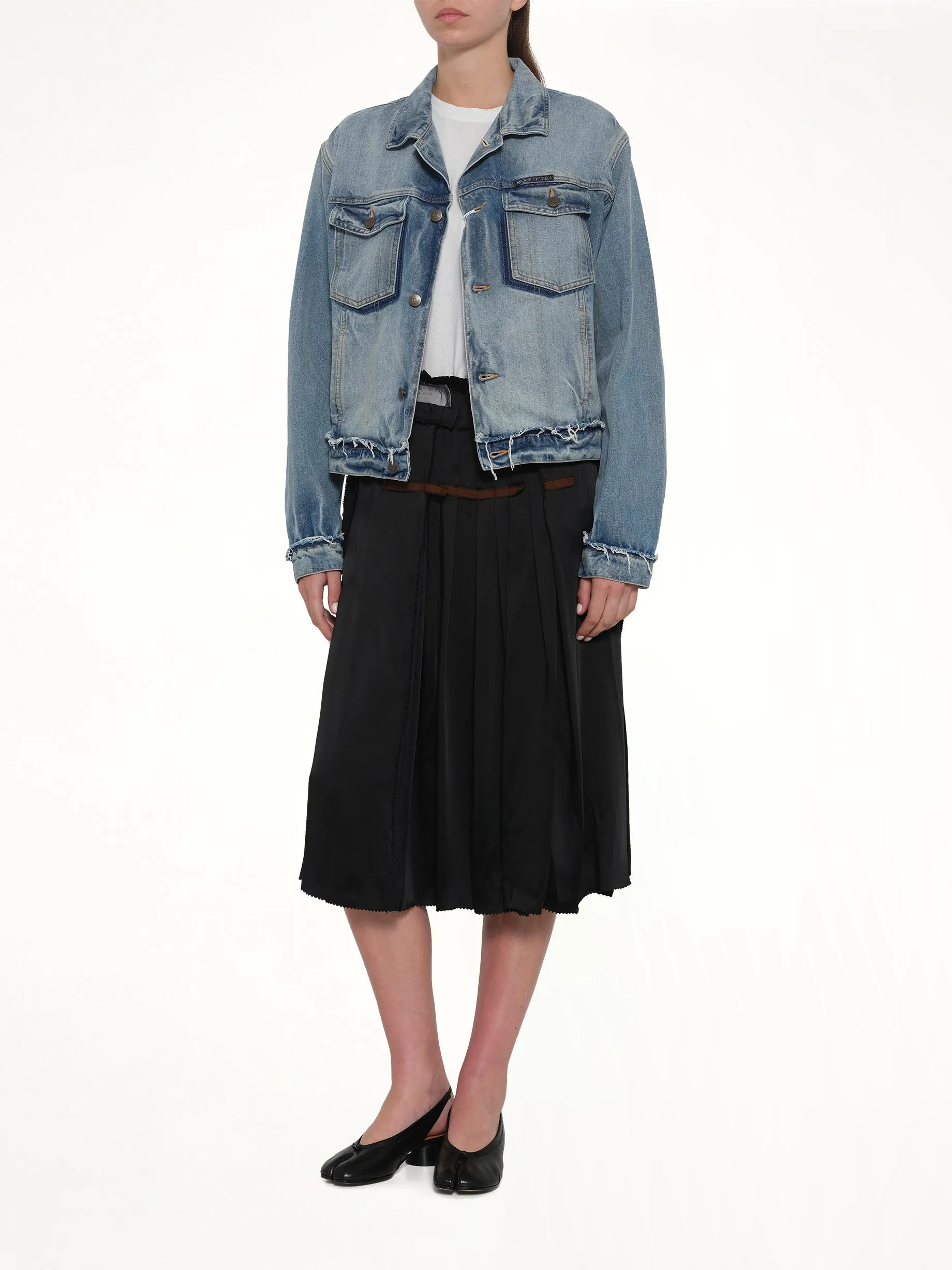 Layered Skirt in Black sold by MARAIS product image thumbnail 4