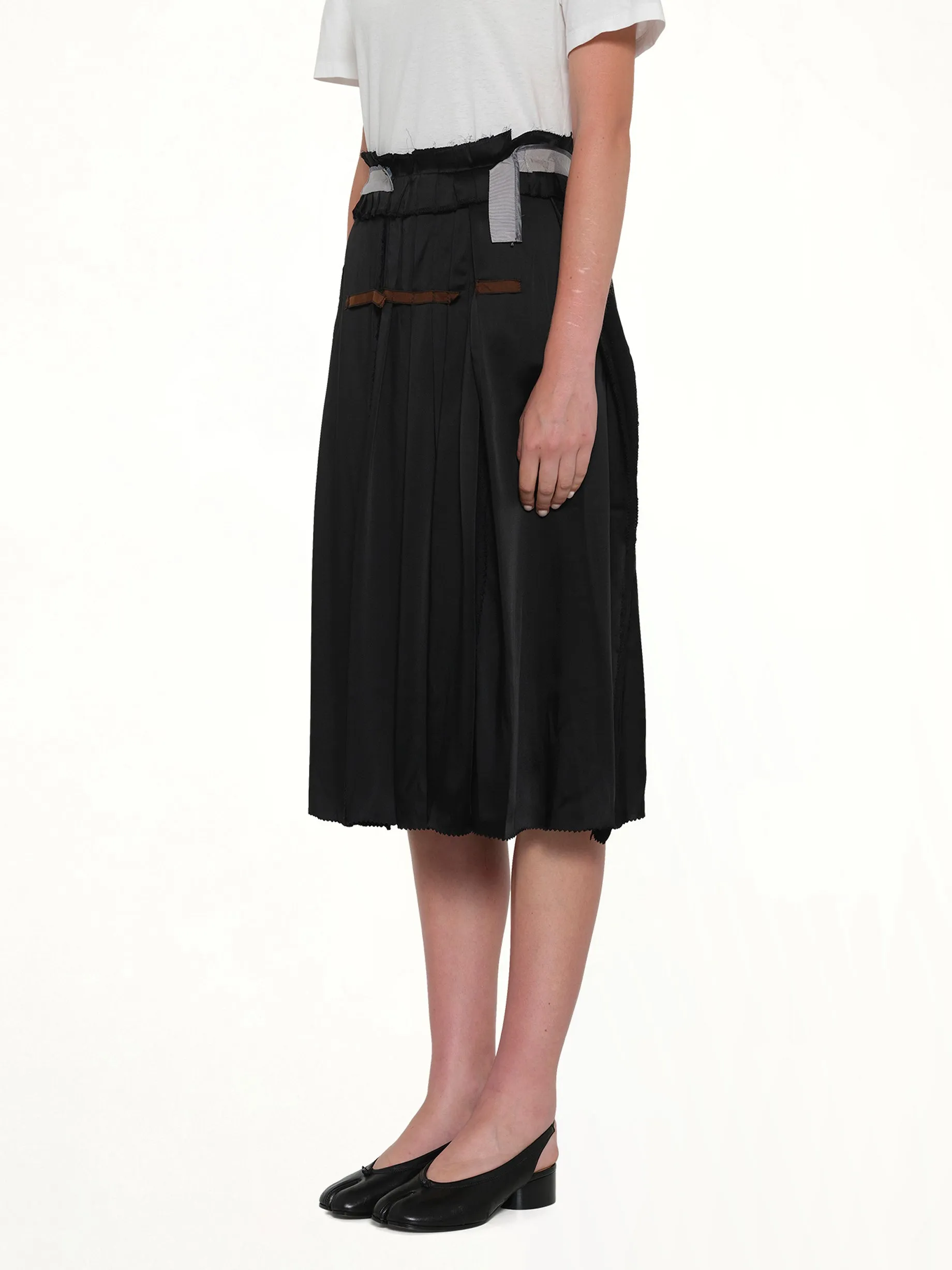 Layered Skirt in Black sold by MARAIS product image thumbnail 3