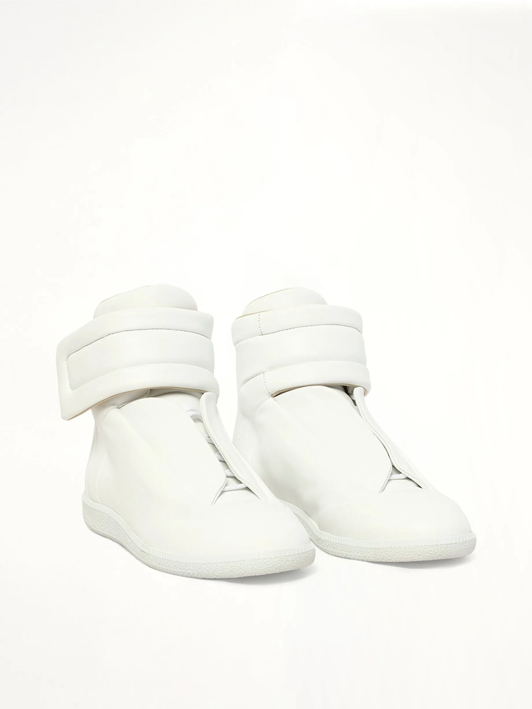 Future Mid-Top Sneaker in White sold by MARAIS product image thumbnail 2
