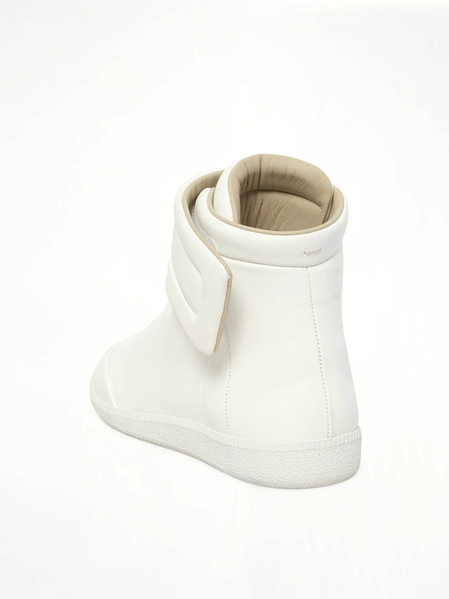 Future Mid-Top Sneaker in White sold by MARAIS product image thumbnail 3