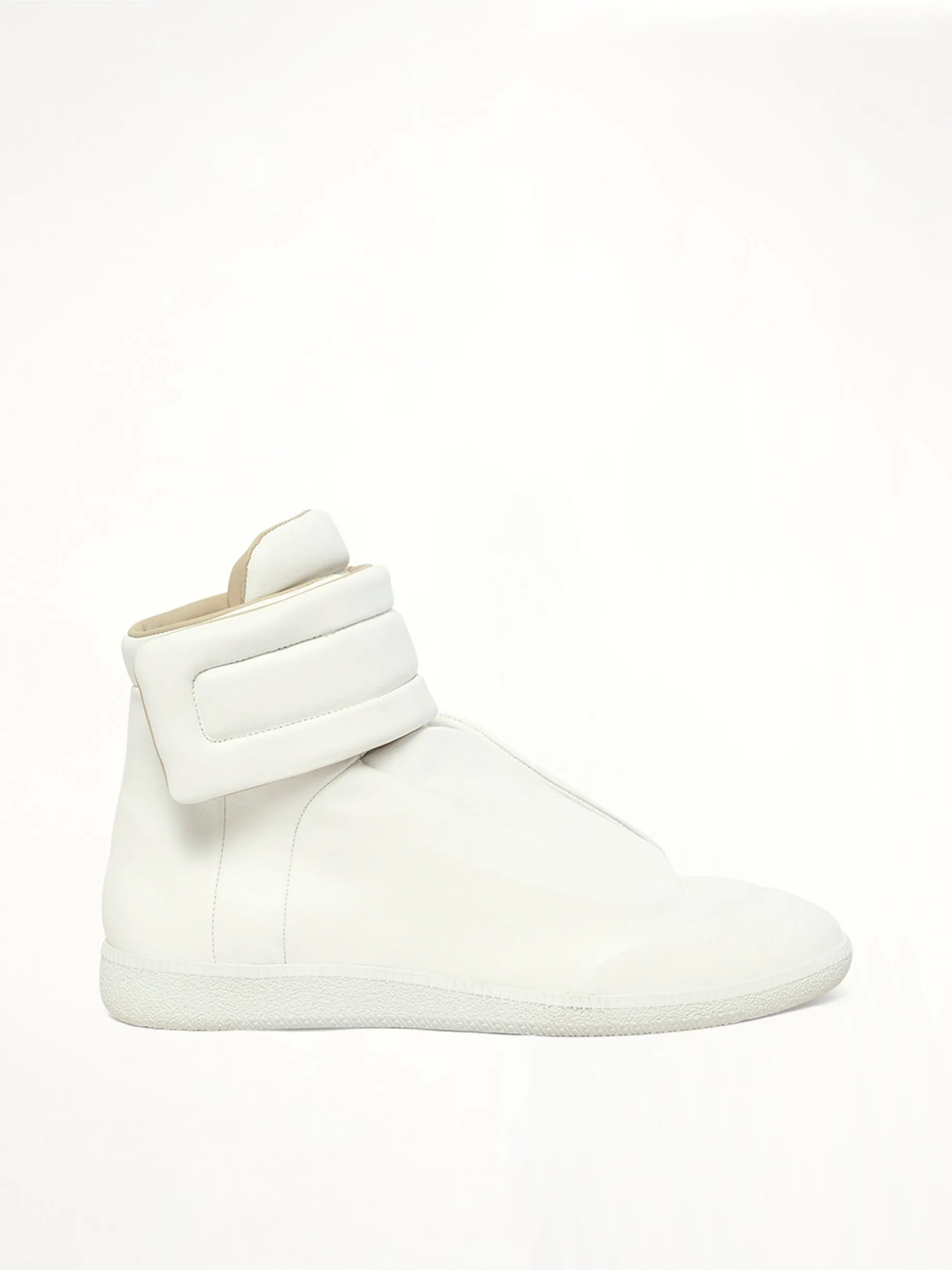 Future Mid-Top Sneaker in White sold by MARAIS